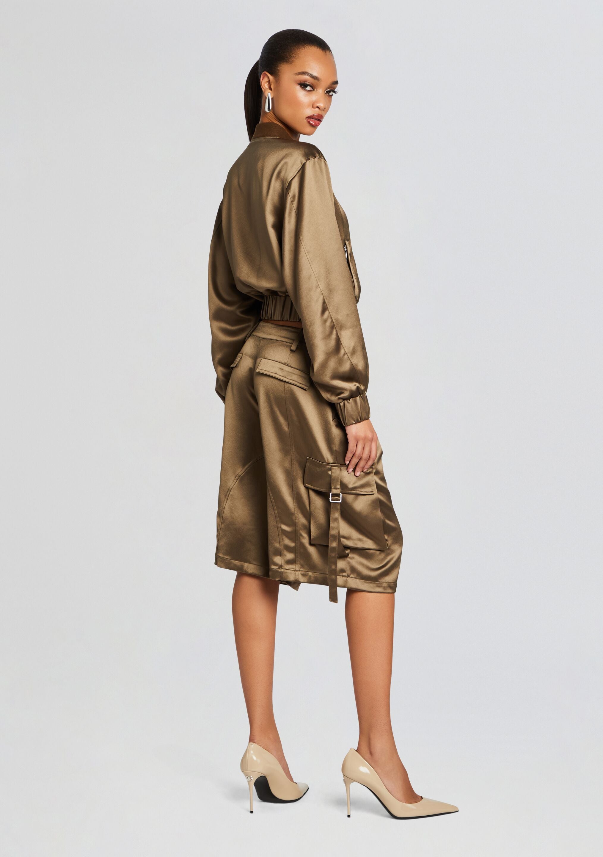 Mae Cargo Short-Sunny Prom