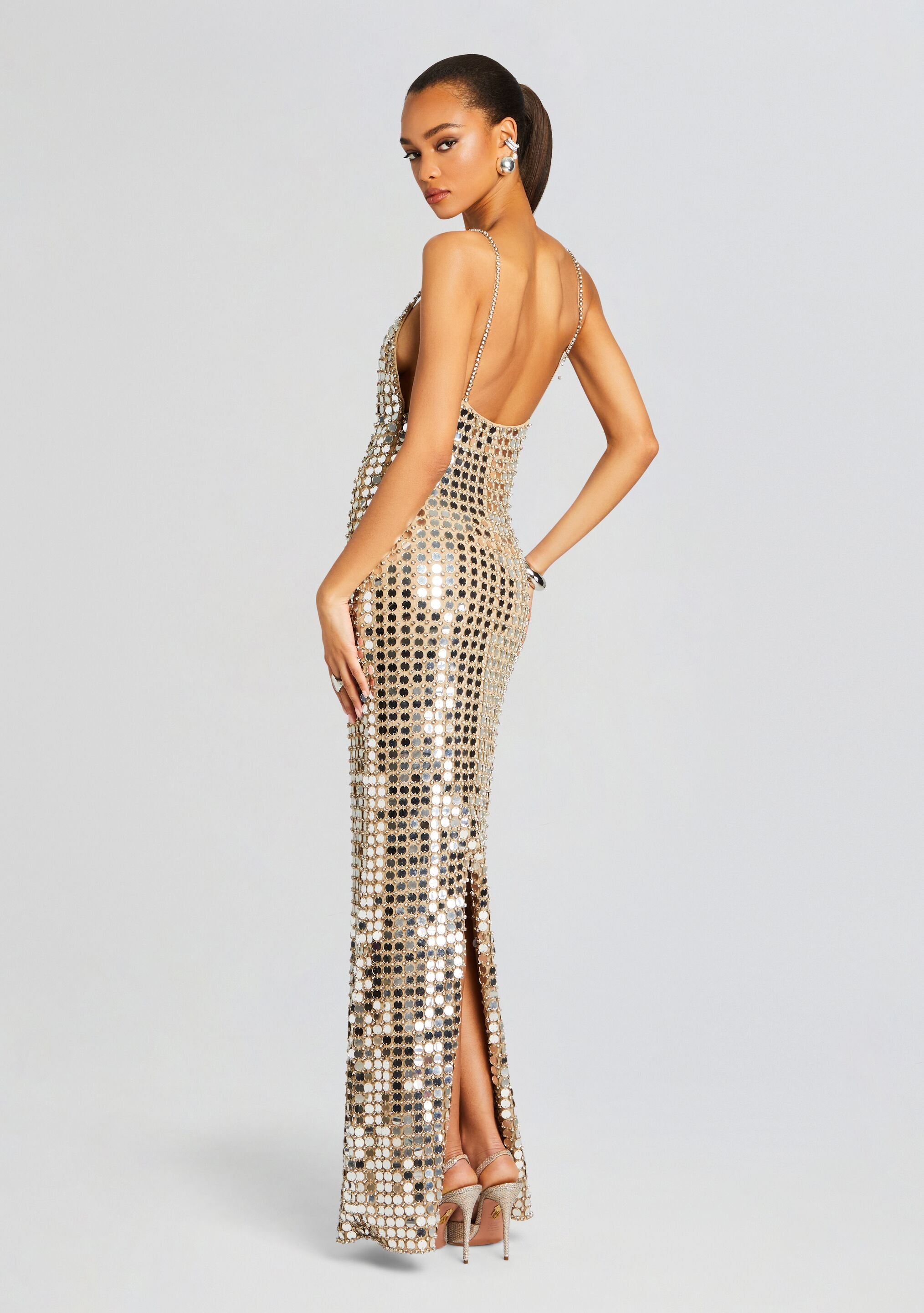 Perri Embellished Dress-Sunny Prom