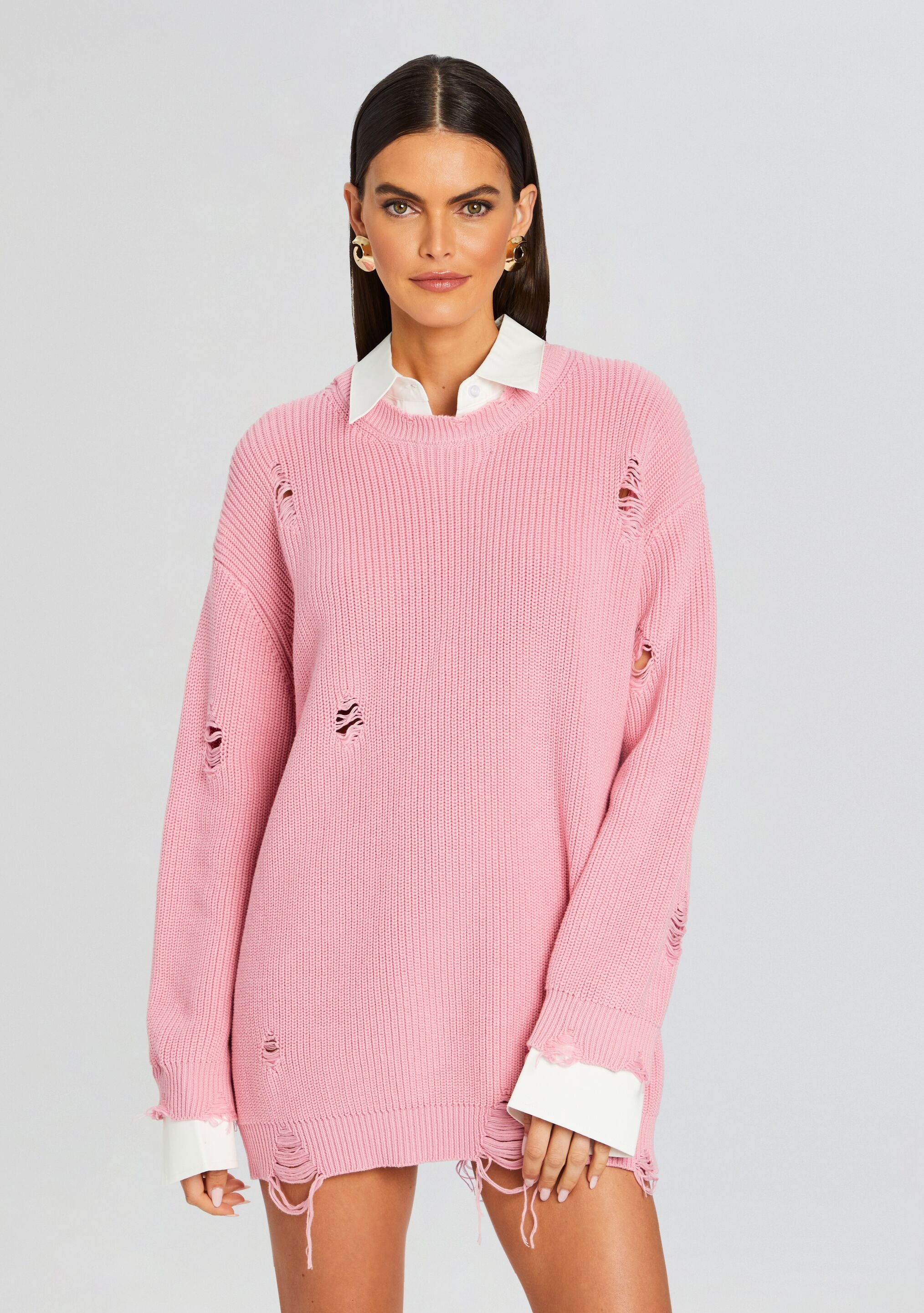 Chloe Sweater Dress-Sunny Prom