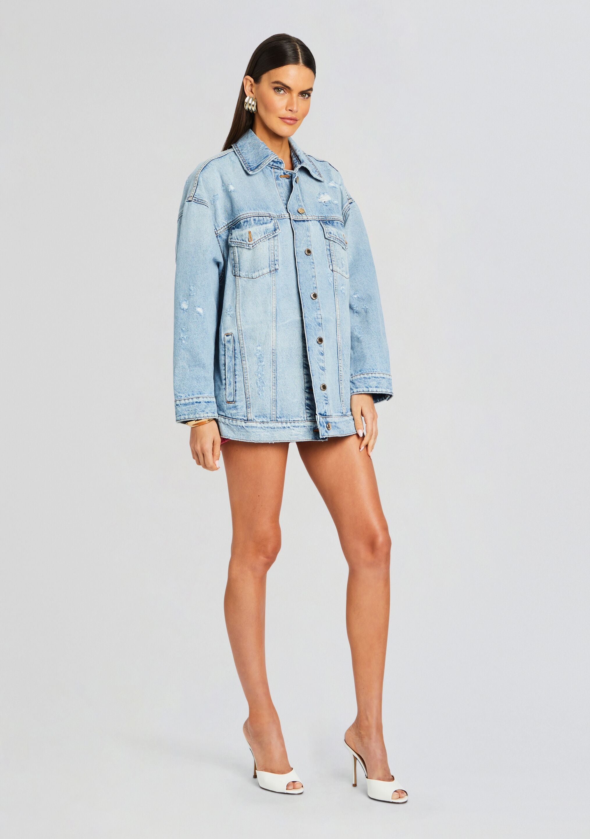 Lizzie Denim Jacket-Sunny Prom