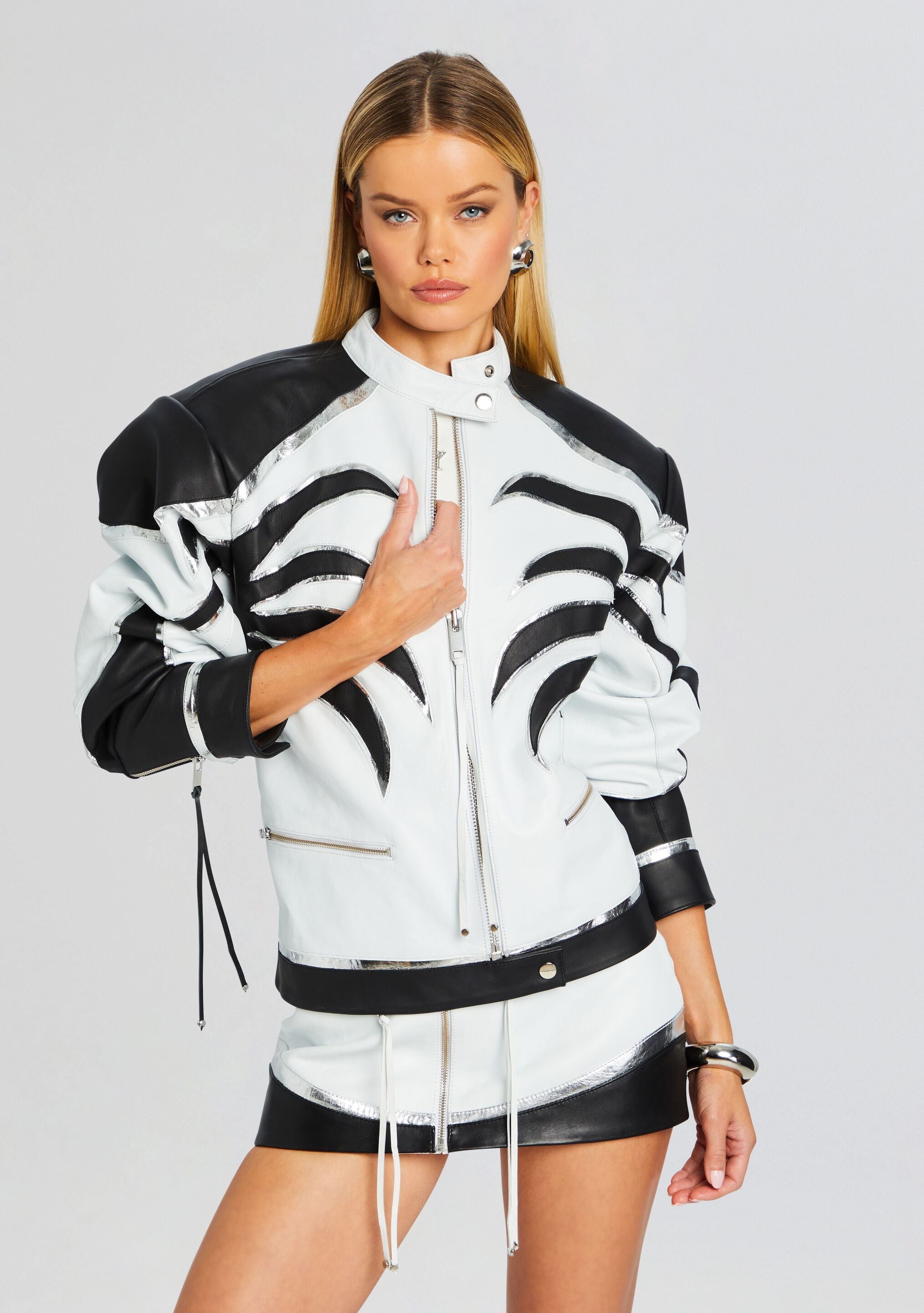 Givana Leather Jacket-Sunny Prom