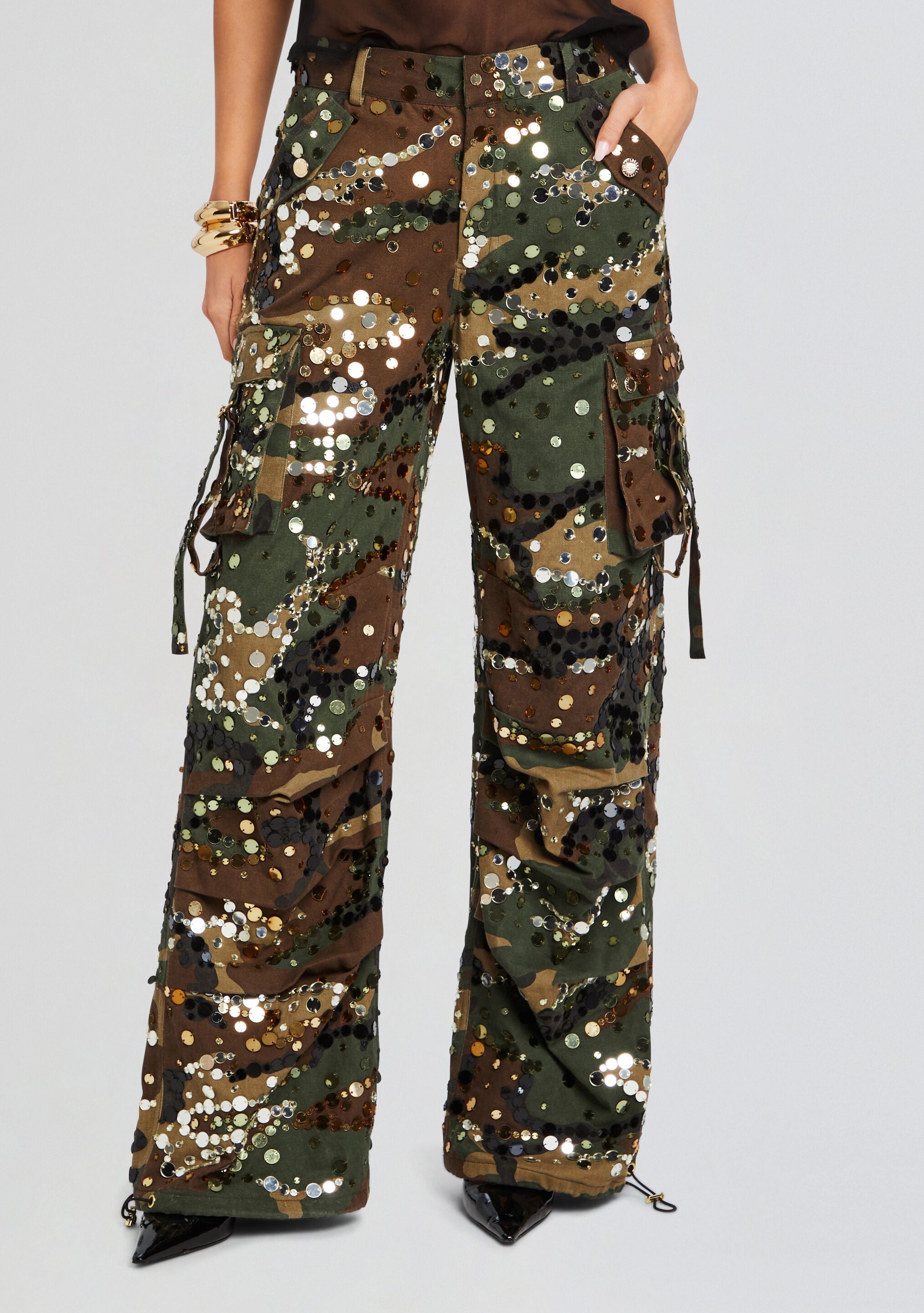 Alexia Embellished Pant-Sunny Prom