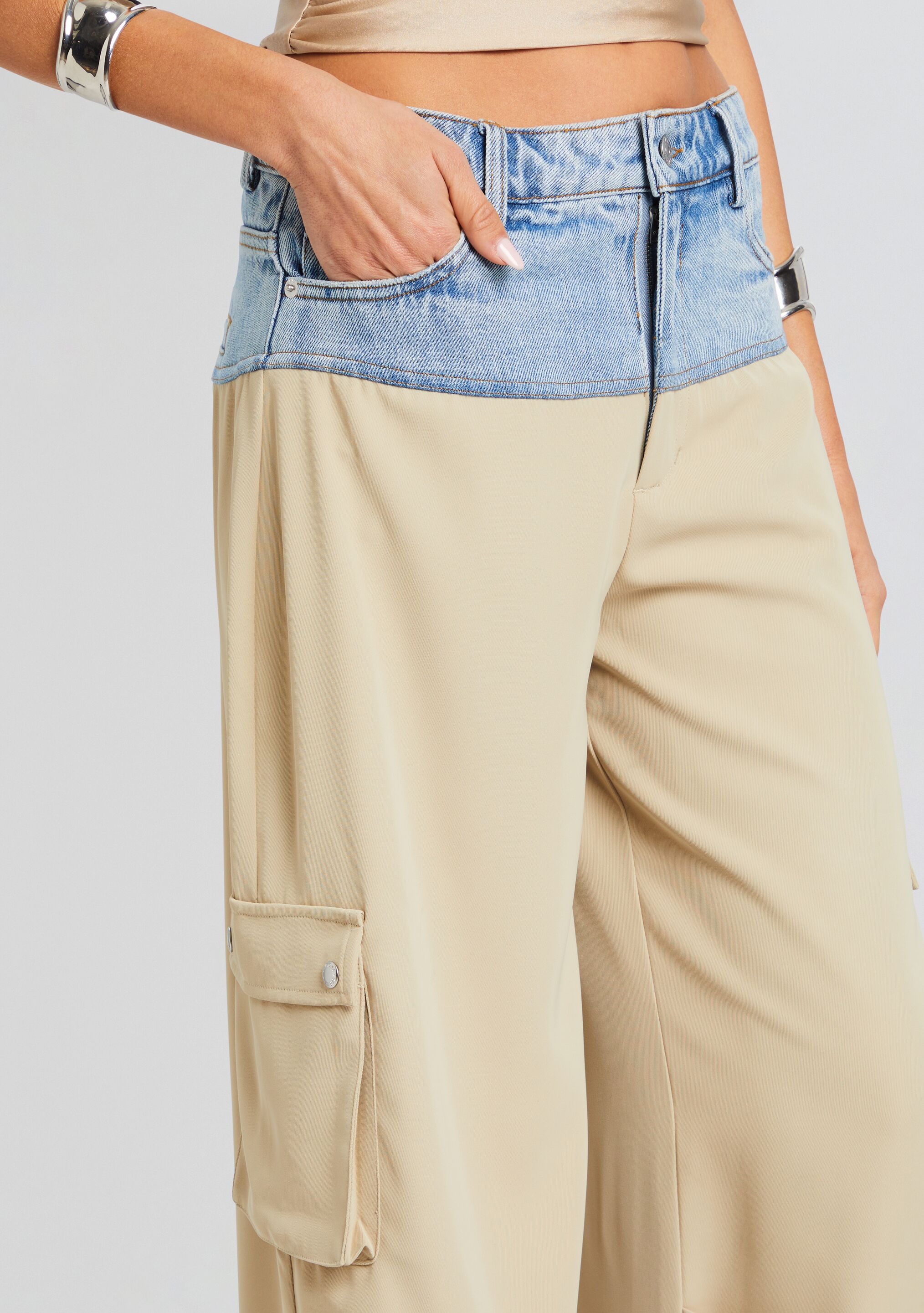 Harlow Cargo Pant-Sunny Prom