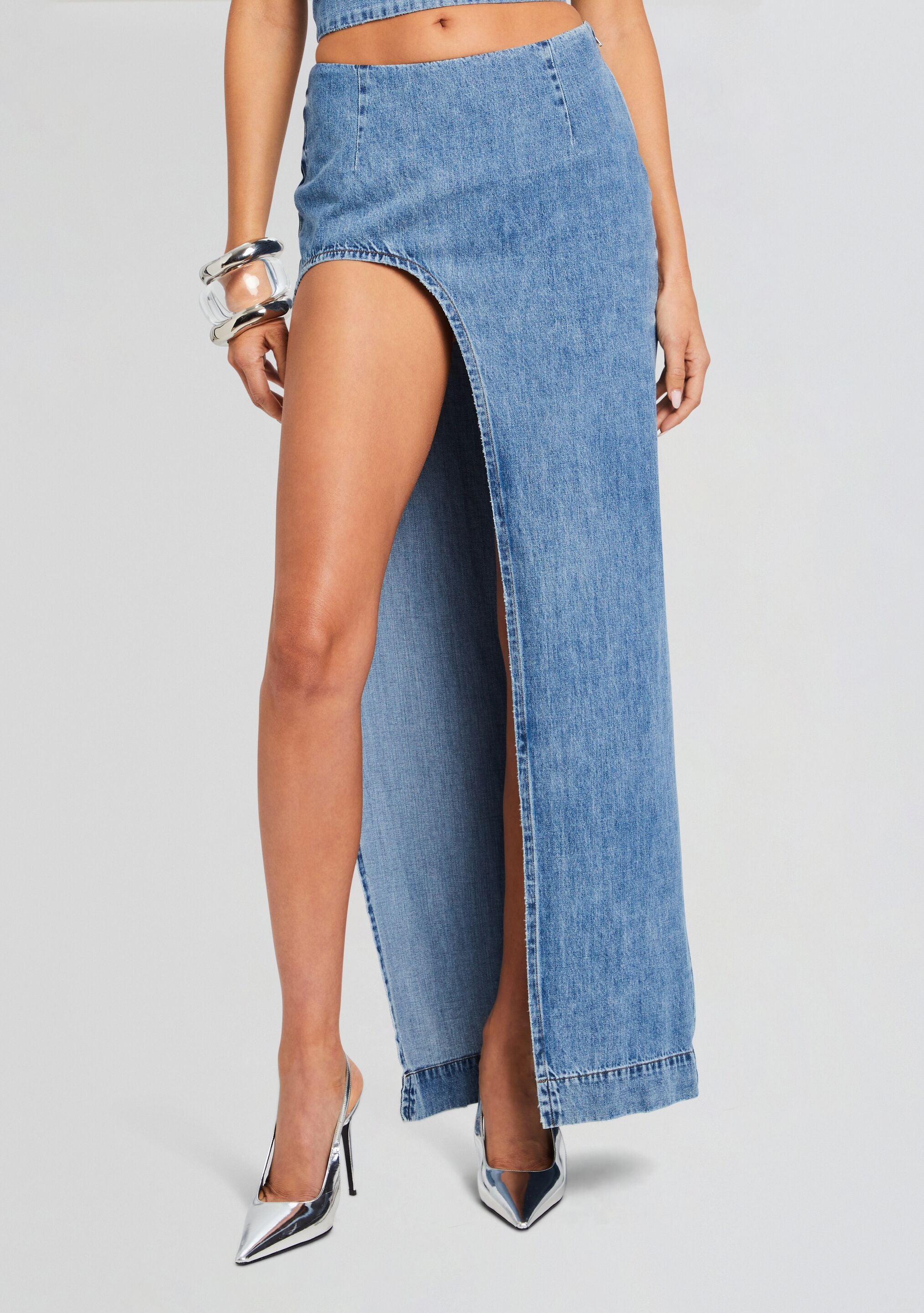 Wynter Denim Skirt-Sunny Prom