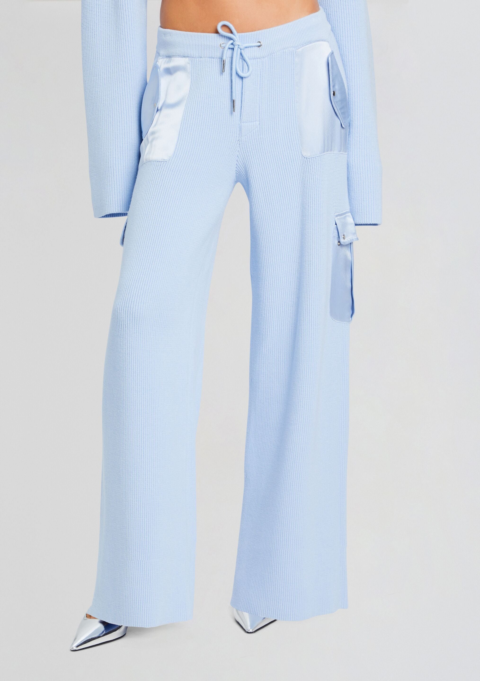 Daph Knit Cargo Pant-Sunny Prom