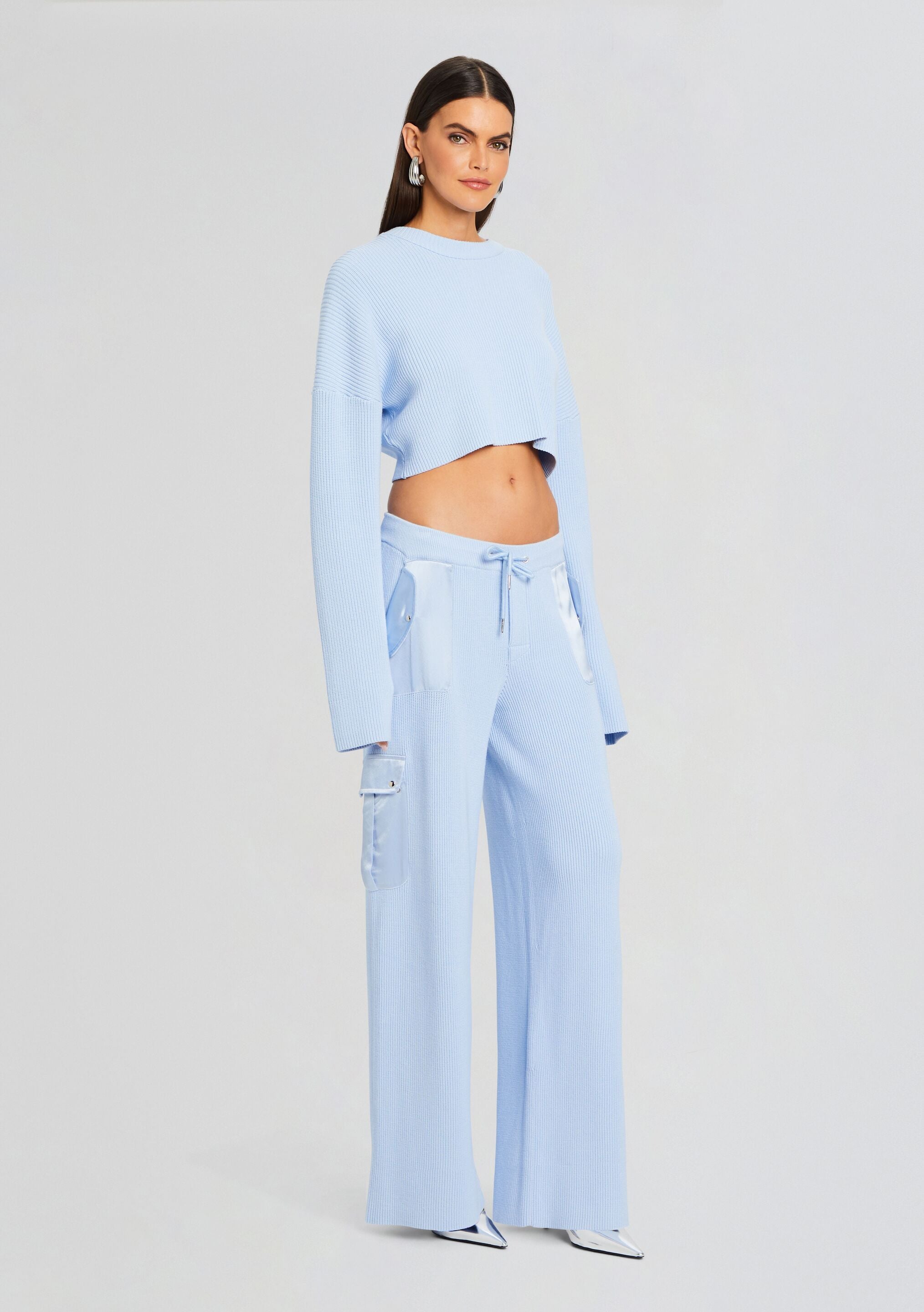 Daph Knit Cargo Pant-Sunny Prom