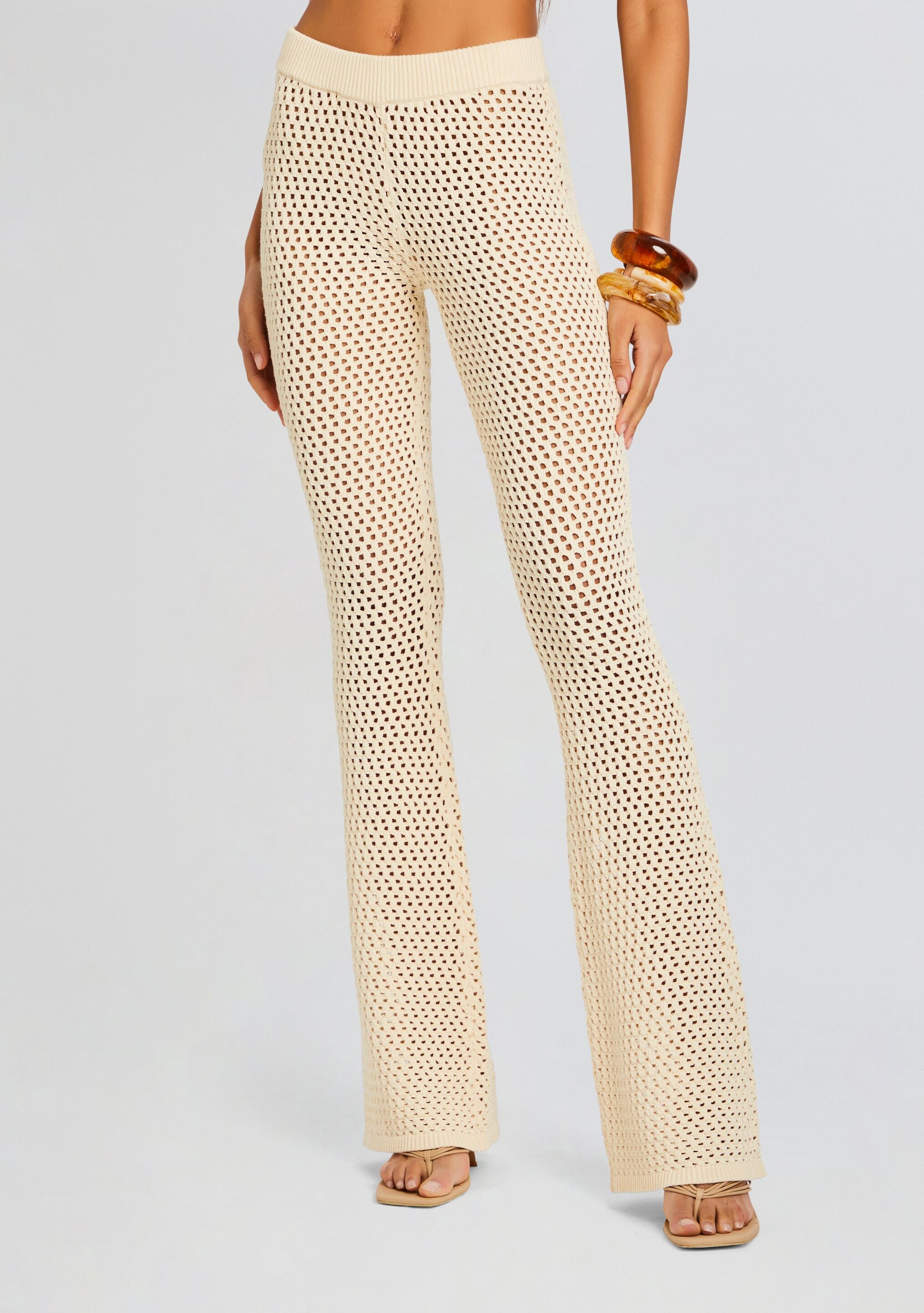 Tish Knit Crochet Pant-Sunny Prom