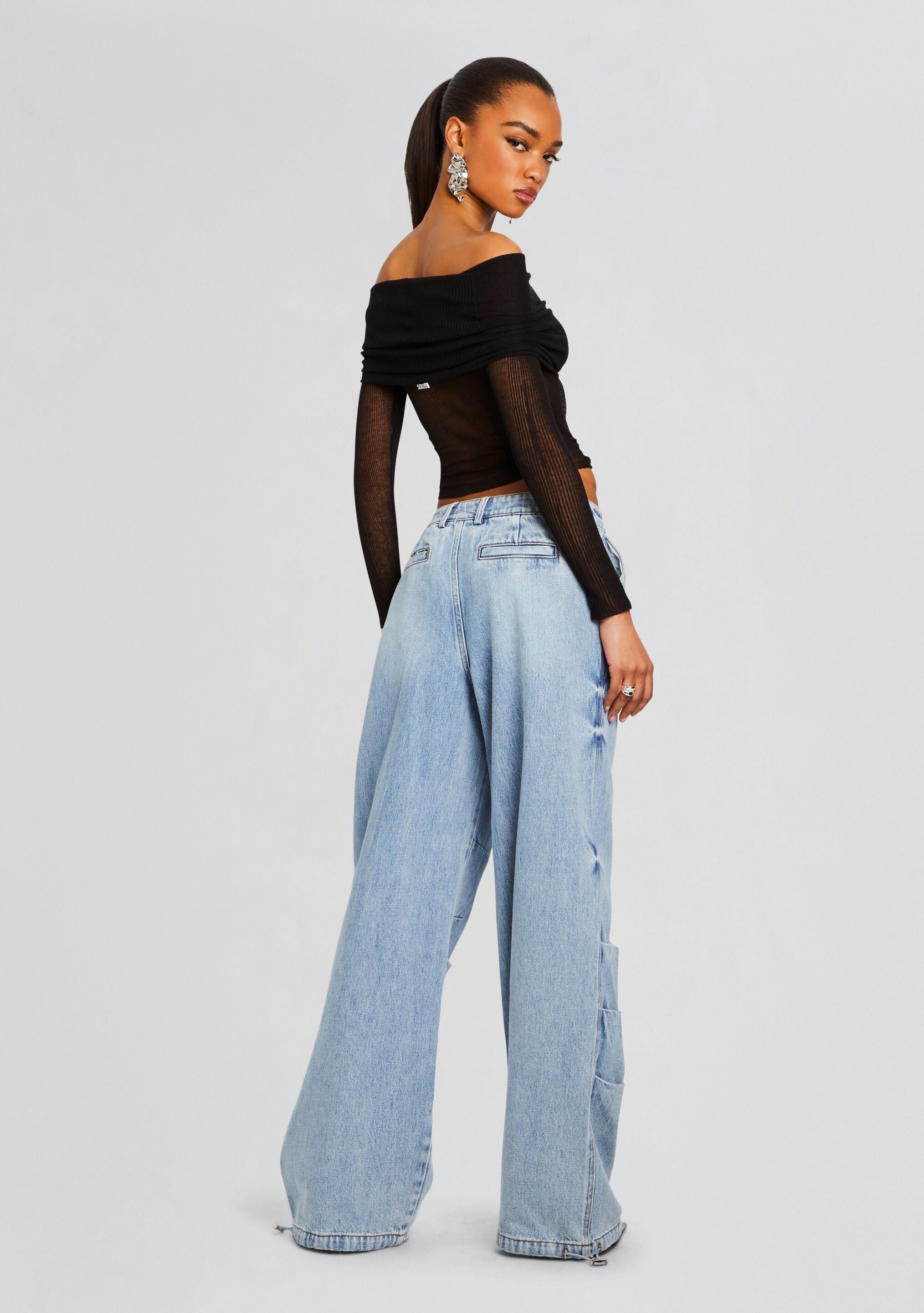 Chelle Ruched Jean-Sunny Prom