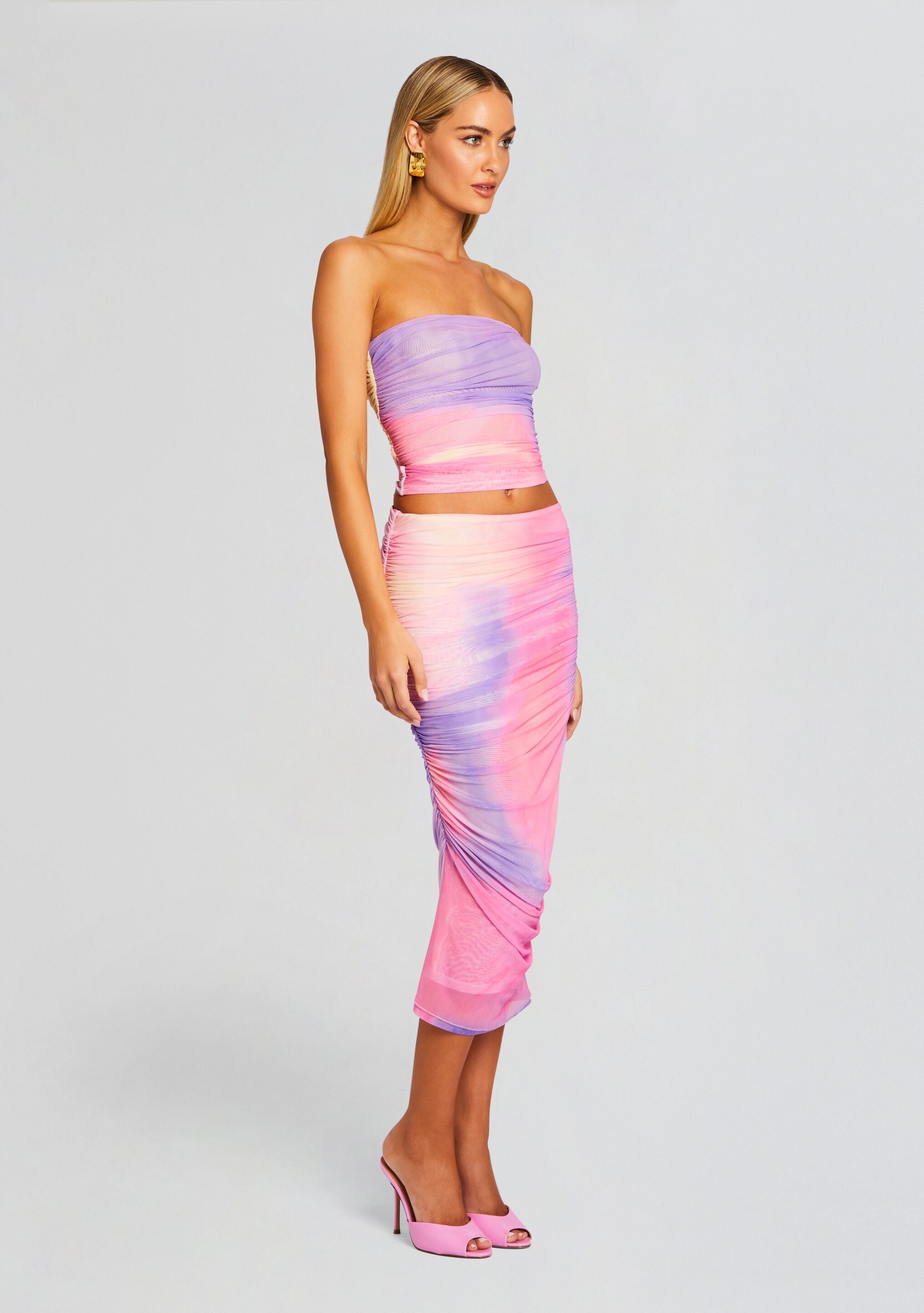 Cirrus Mesh Skirt-Sunny Prom