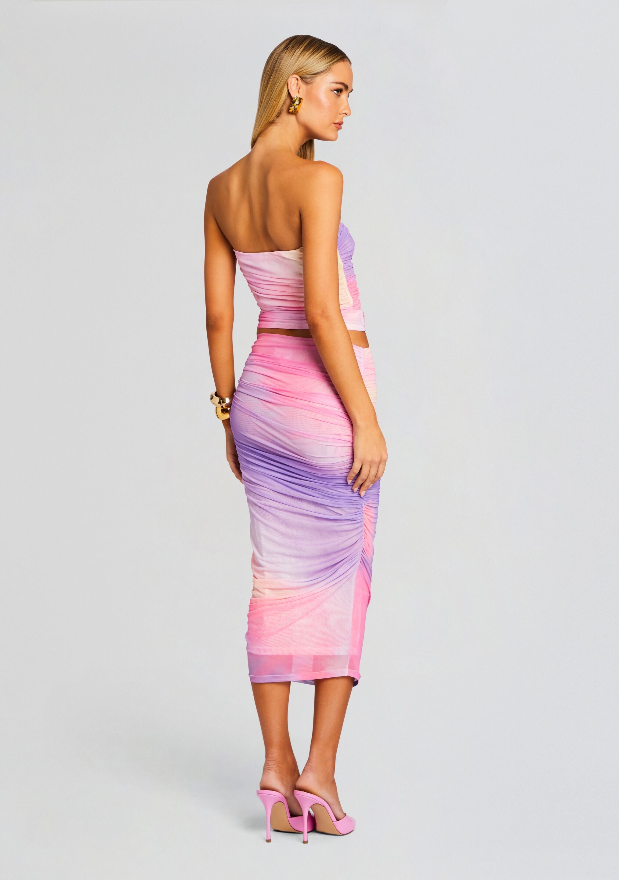 Cirrus Mesh Skirt-Sunny Prom