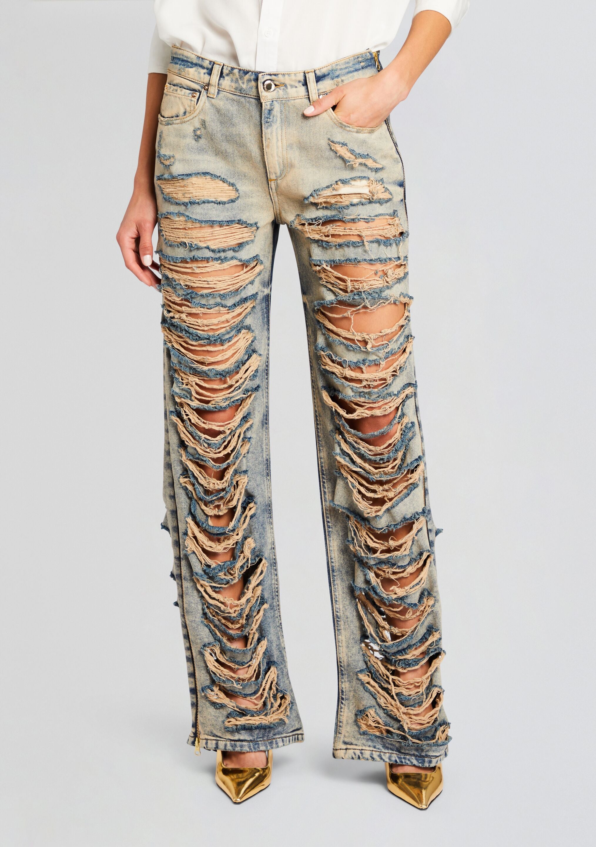 Chanti Denim Pant-Sunny Prom