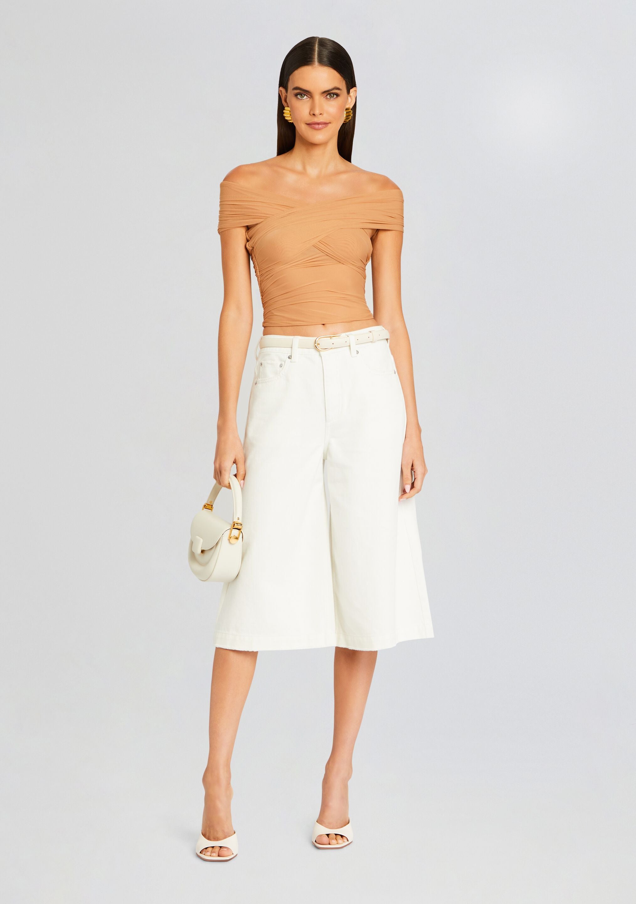 Valli Mid Rise Bermuda Short-Sunny Prom