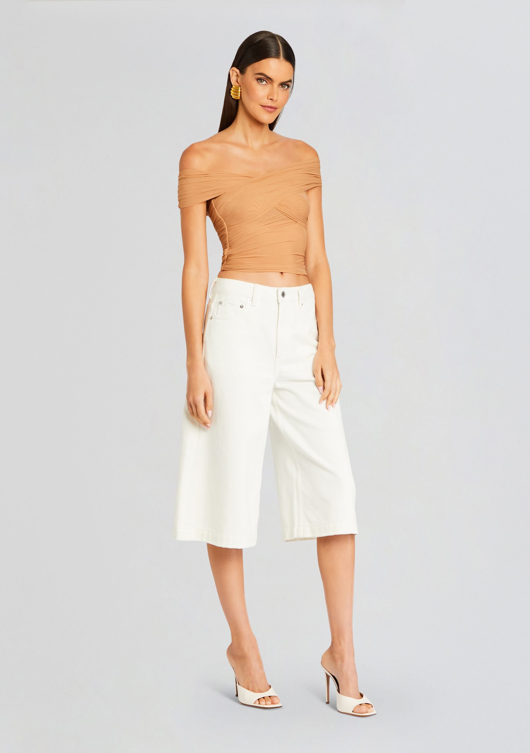 Valli Mid Rise Bermuda Short-Sunny Prom