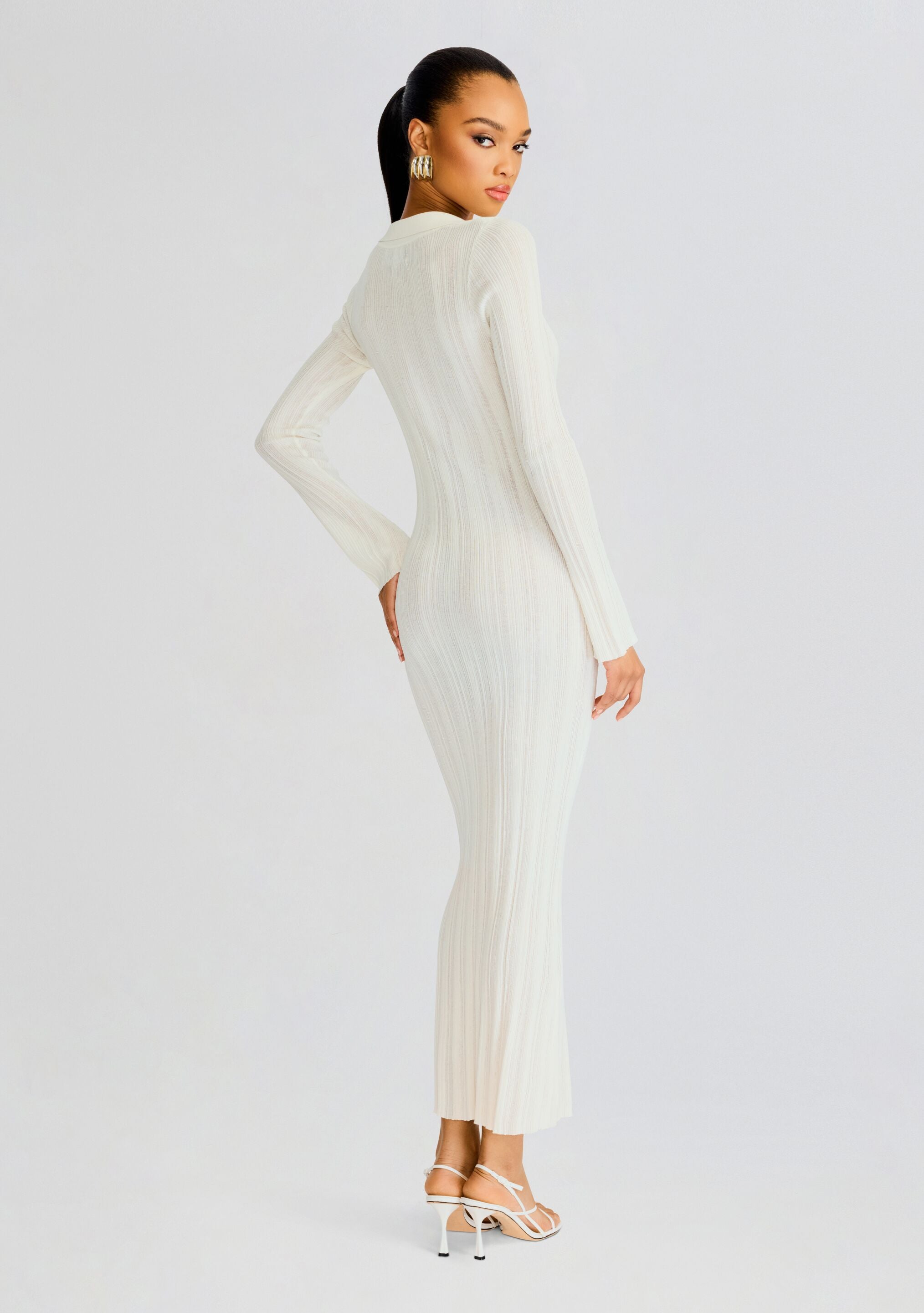 Azula Rib Knit Maxi Dress-Sunny Prom