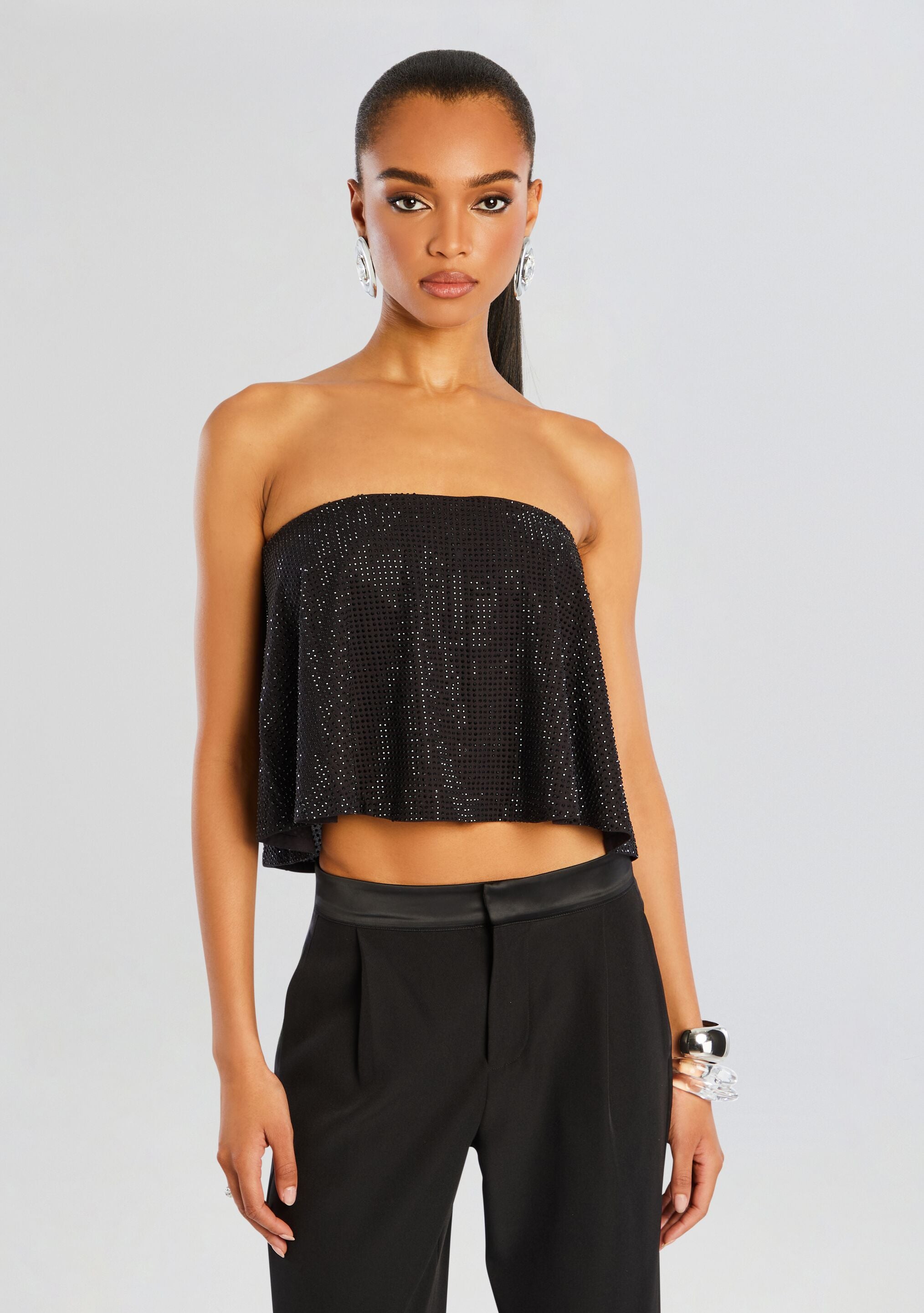 Suzi Embellished Top-Sunny Prom