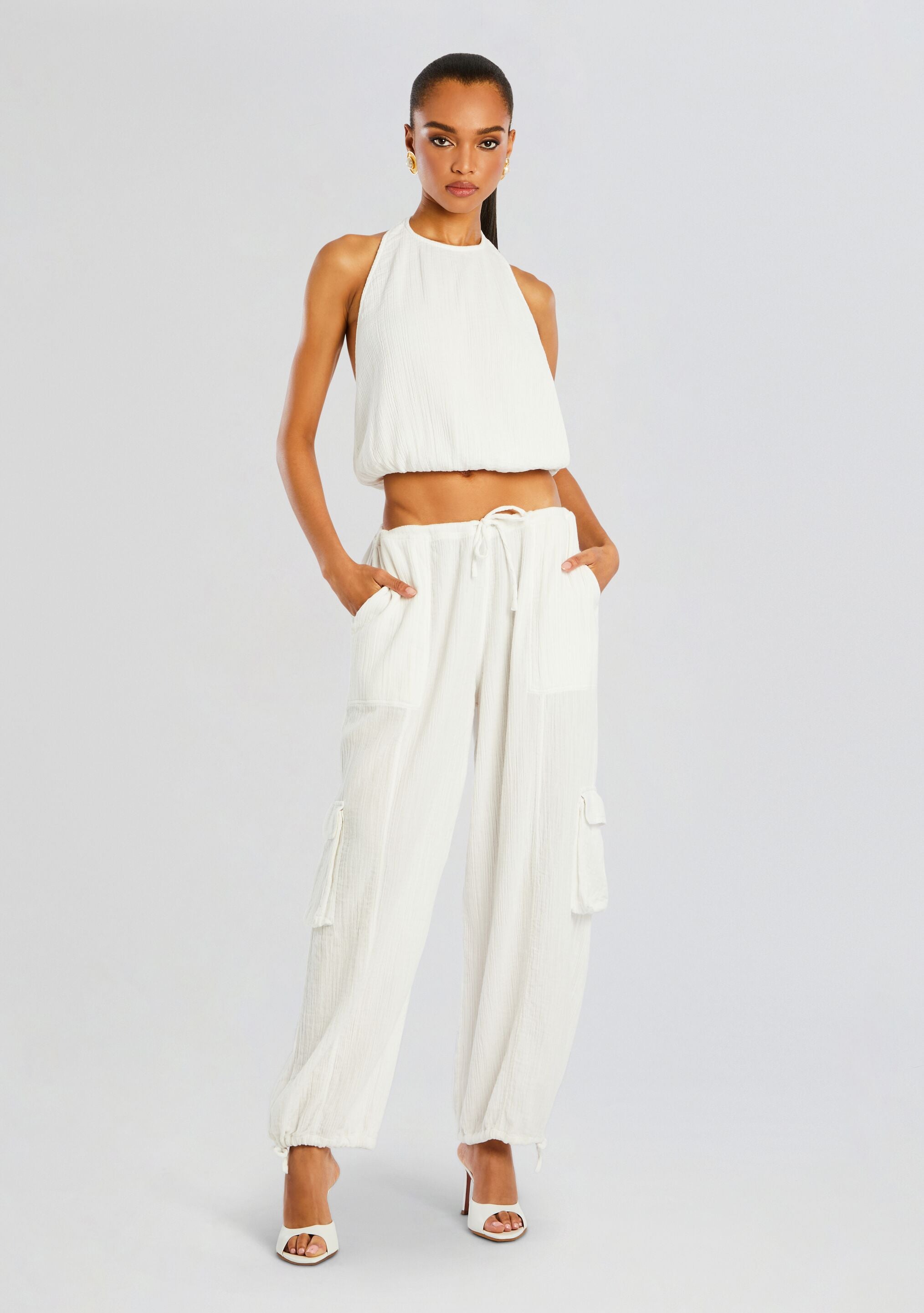 Yen Halter Top-Sunny Prom