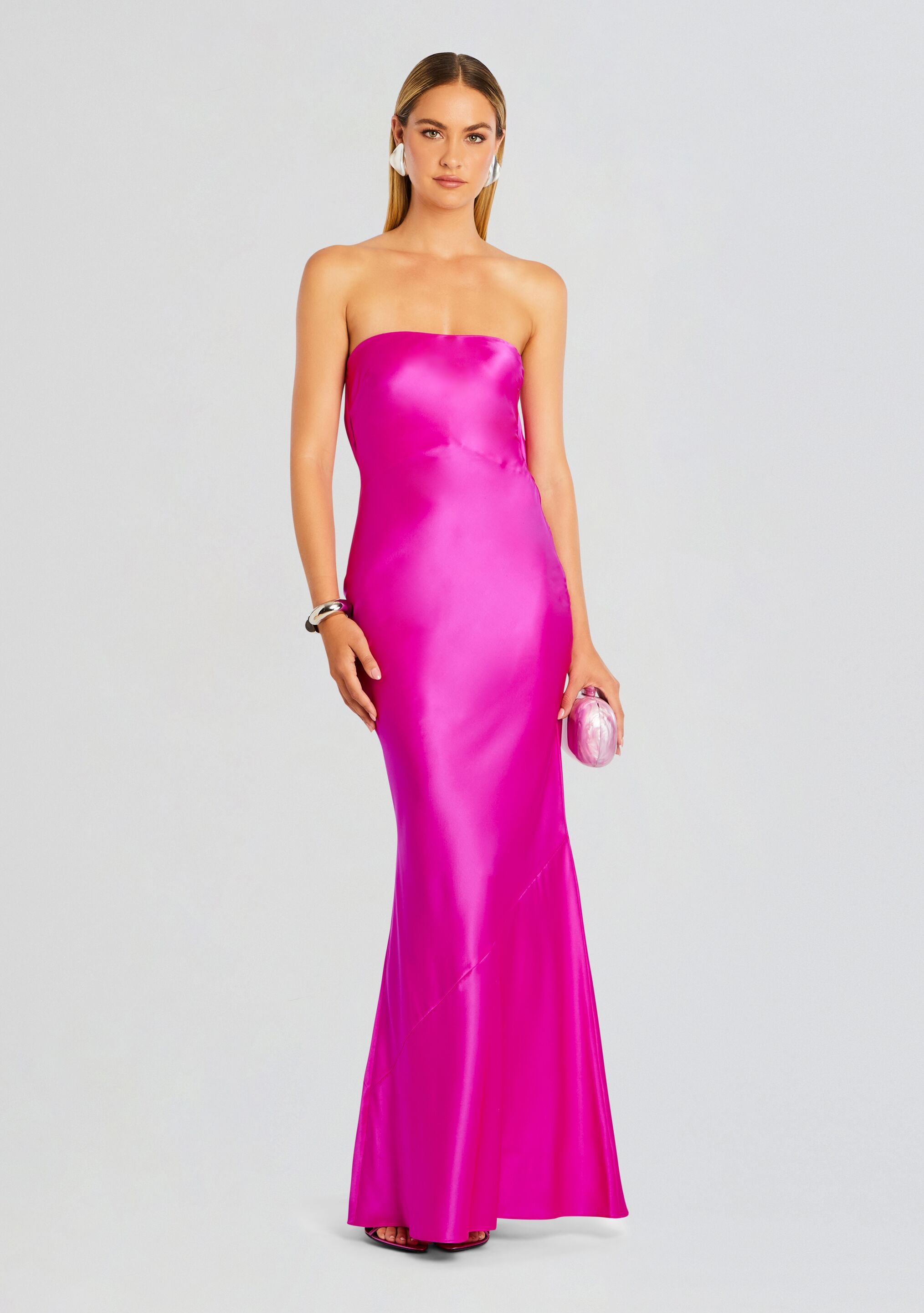 Keaton Silk Dress-Sunny Prom