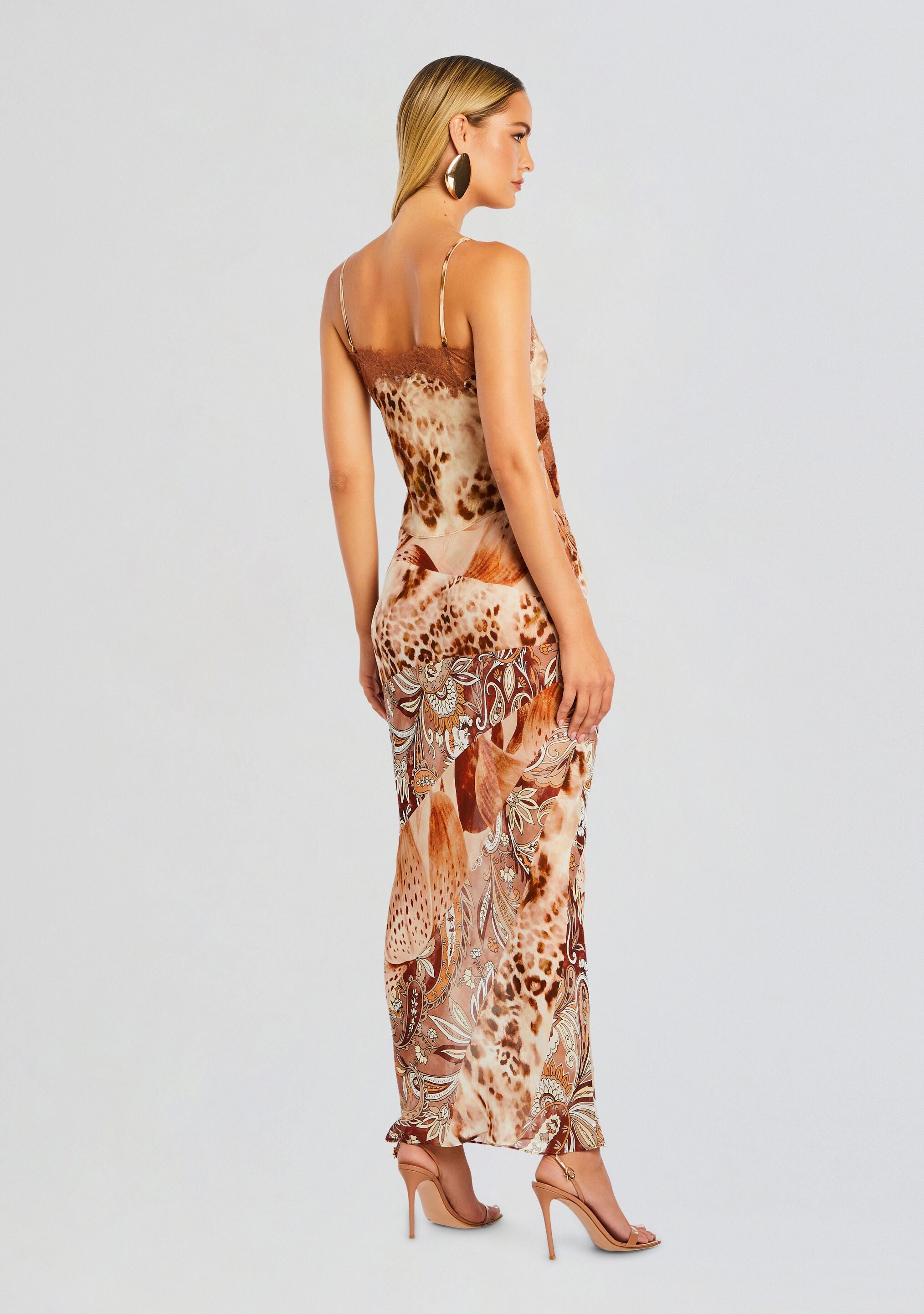 Aubree Chiffon Skirt-Sunny Prom