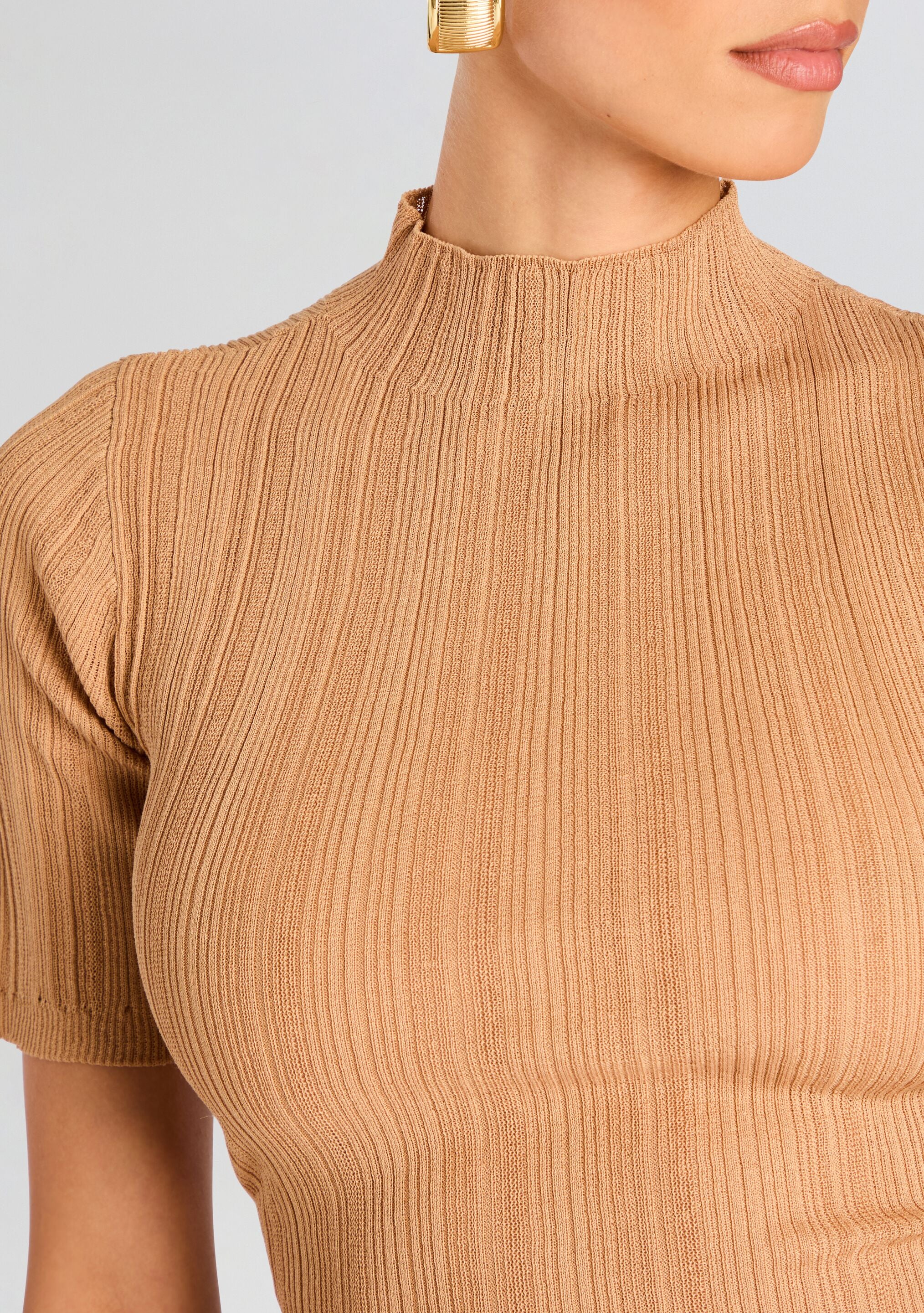 Abigail Half Sleeve Top-Sunny Prom