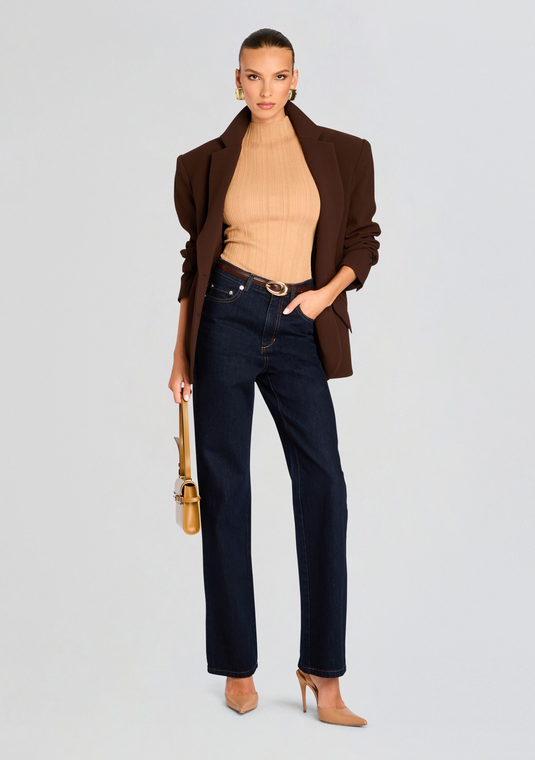 Abigail Half Sleeve Top-Sunny Prom