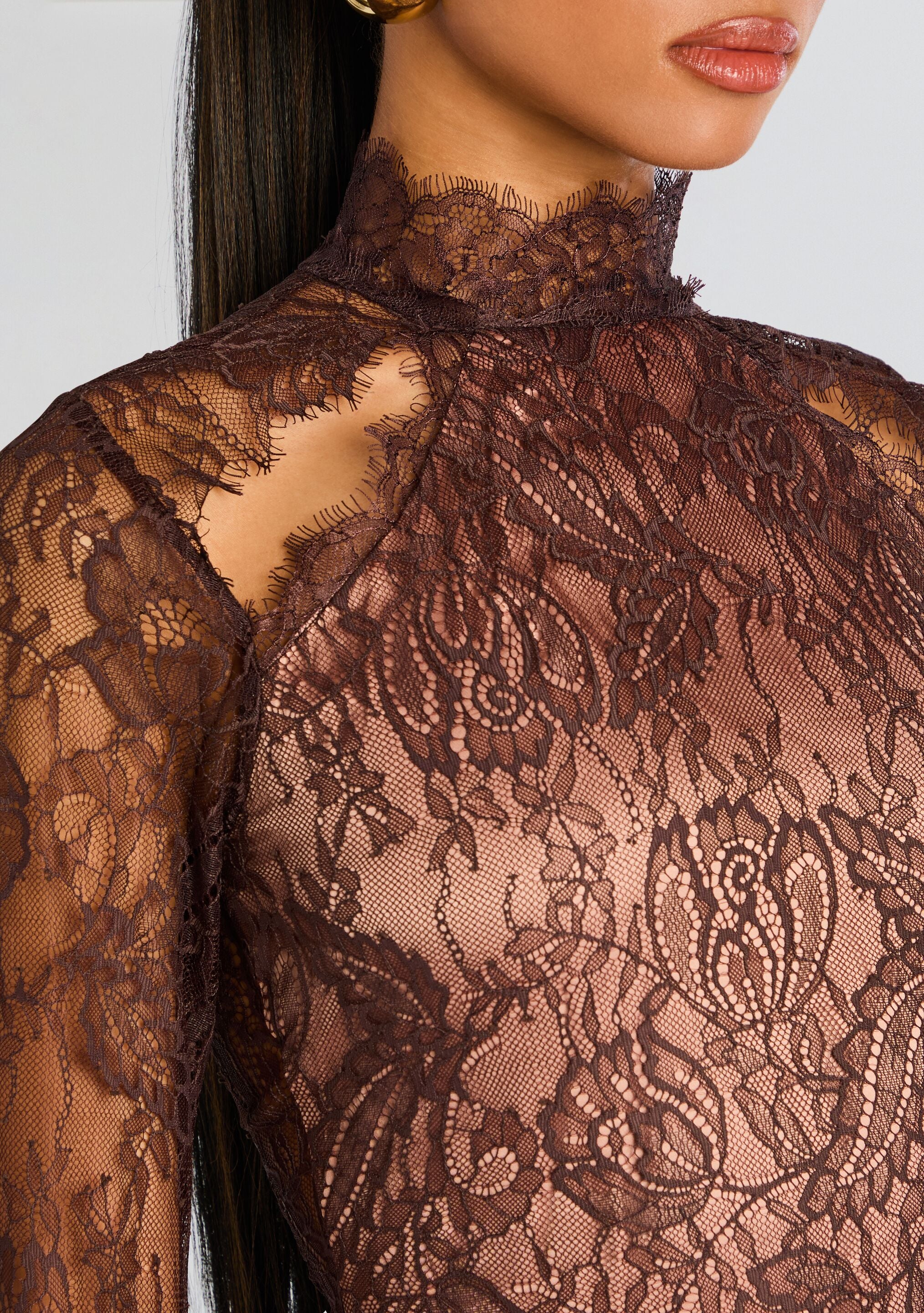 Gilana Lace Dress-Sunny Prom