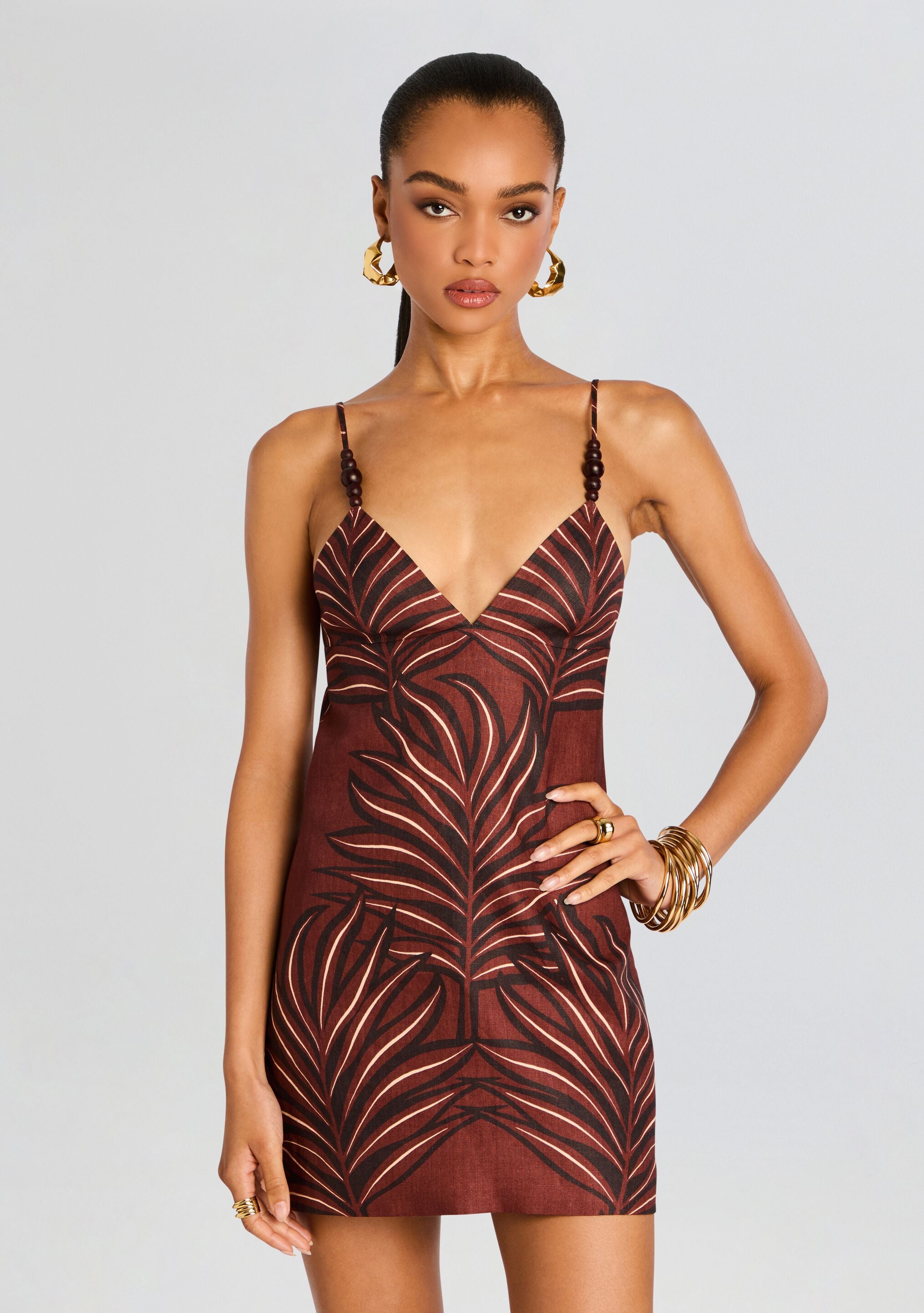 Cataleya Linen Dress-Sunny Prom