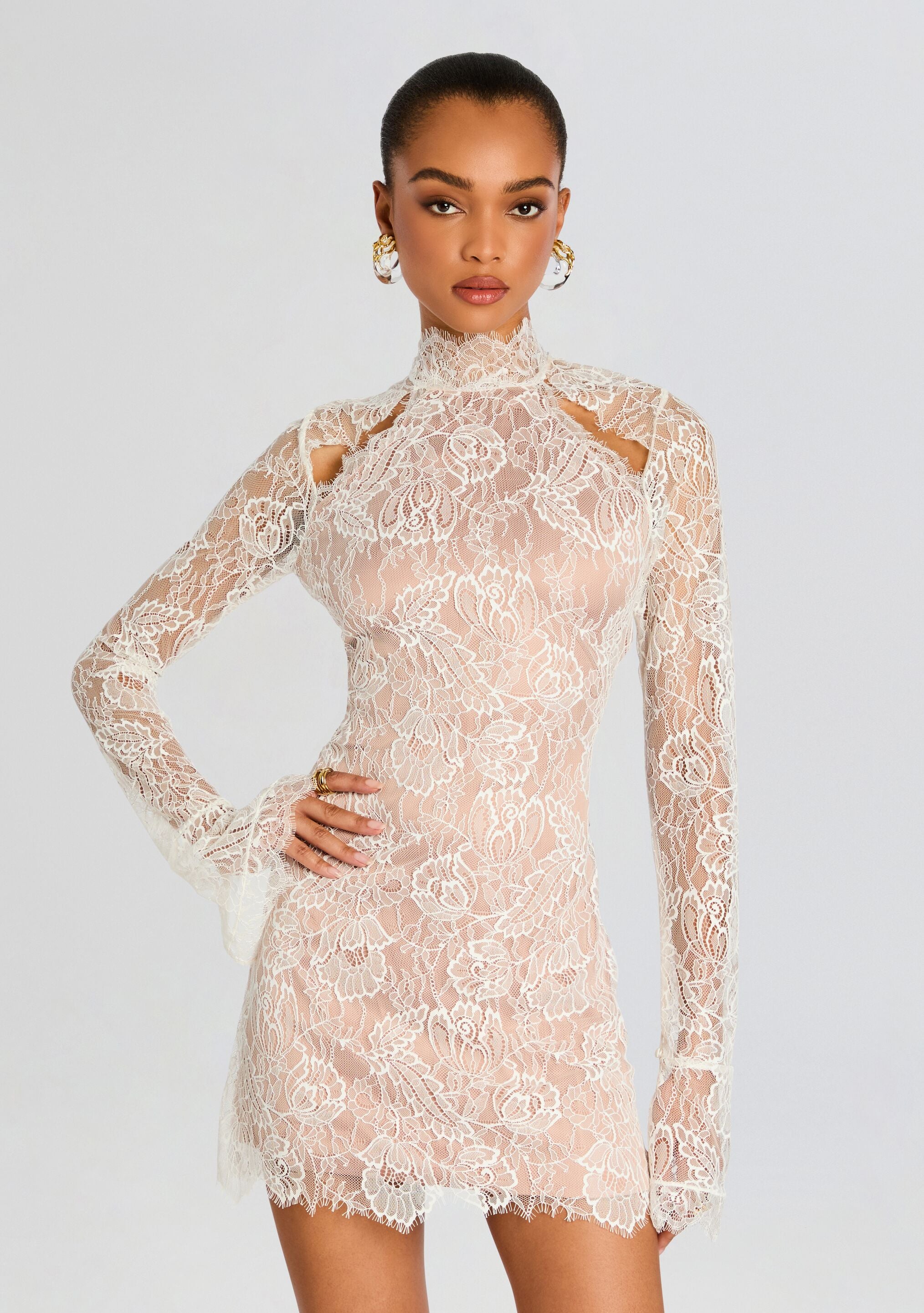 Gilana Lace Dress-Sunny Prom