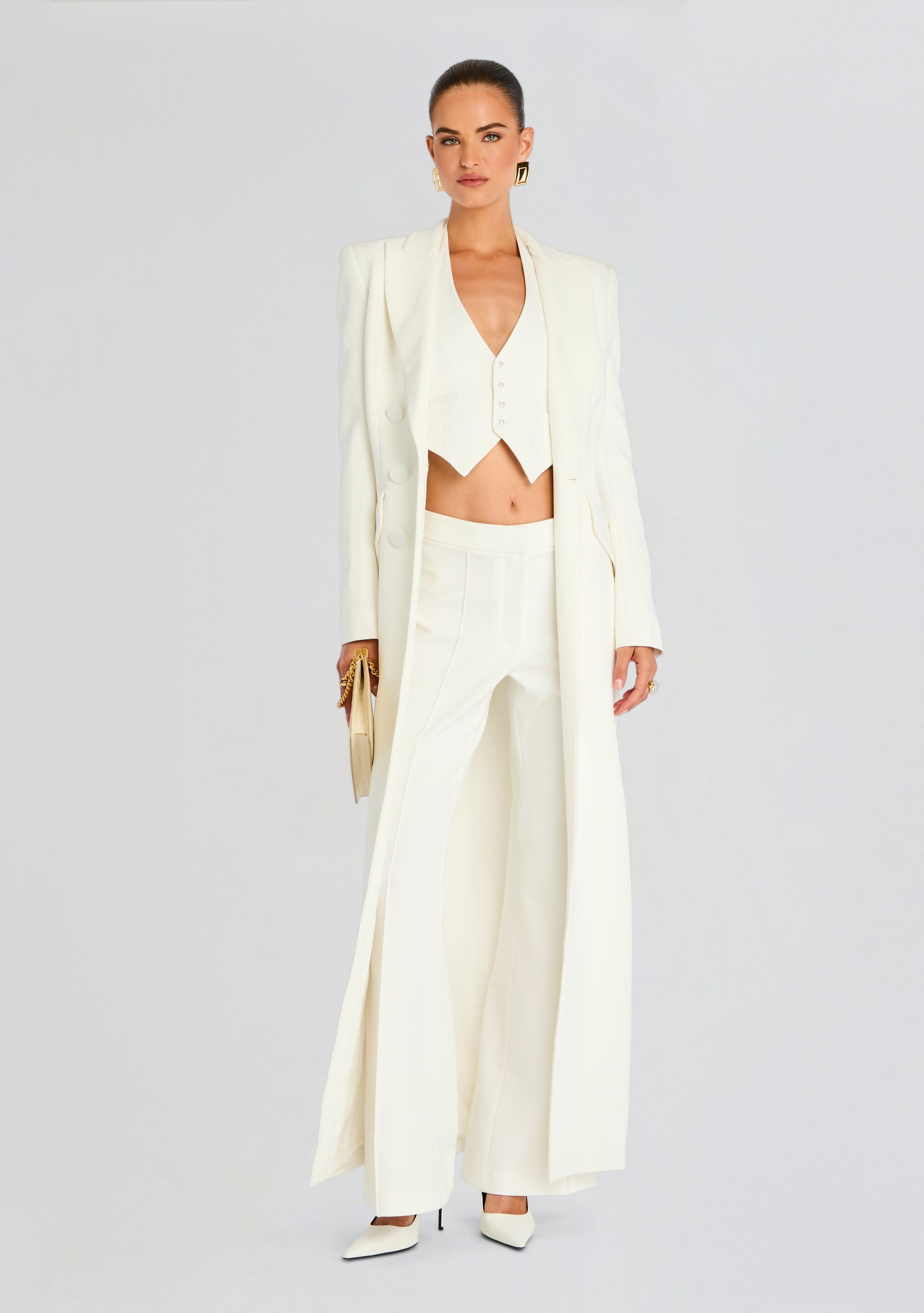 Amberly Blazer Evening Dress-Sunny Prom