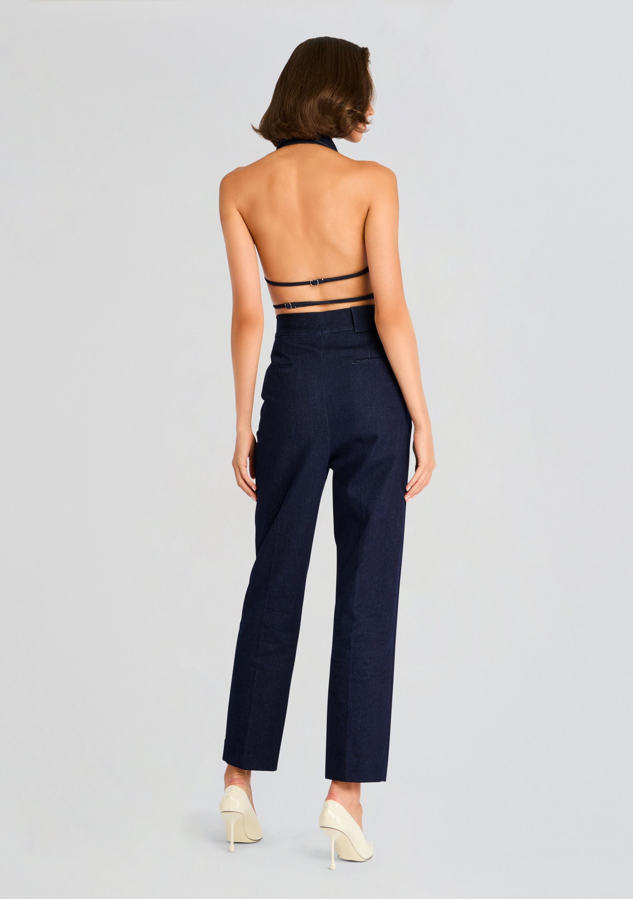 Noa Denim Top-Sunny Prom