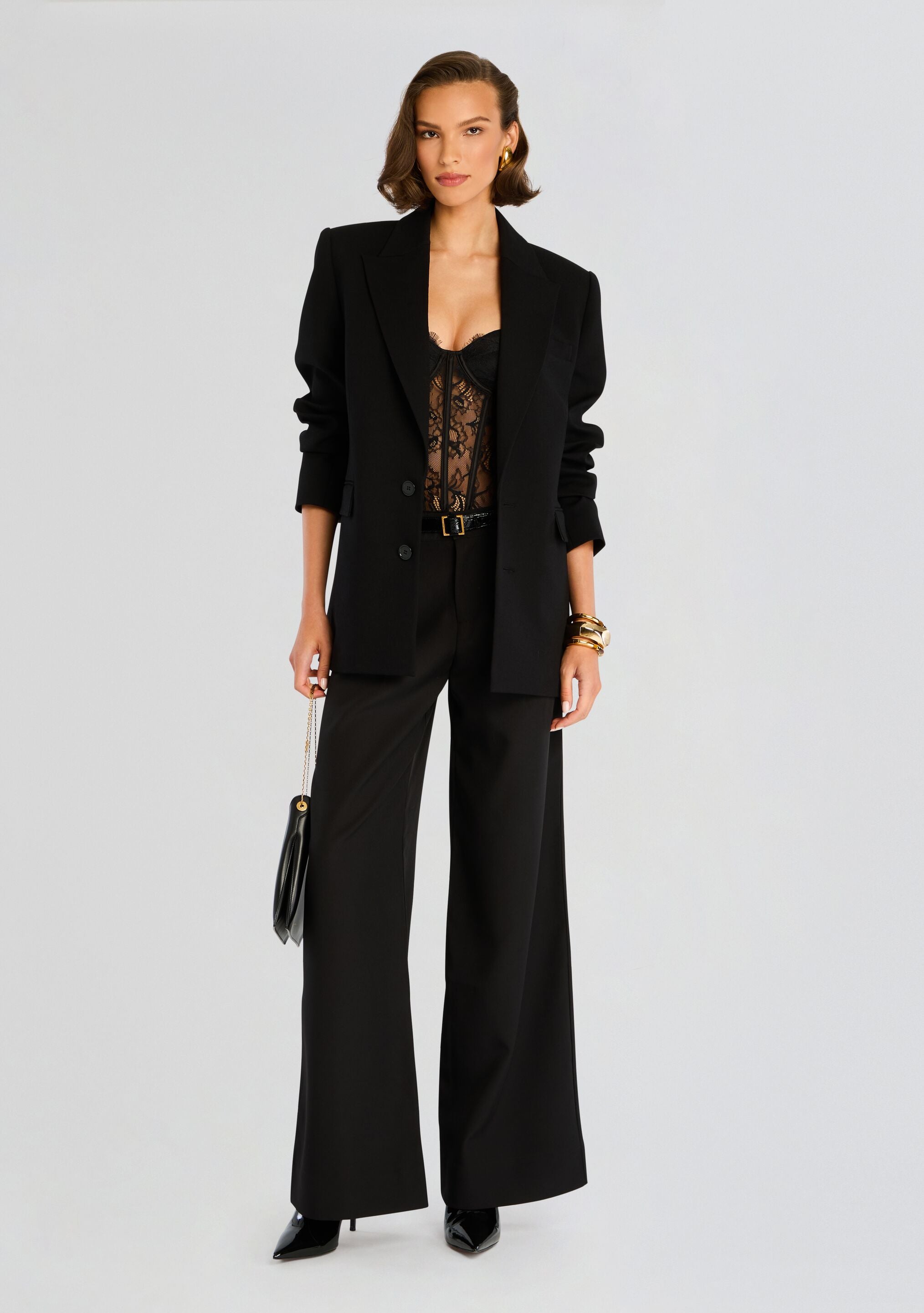 Otto Lace Bodysuit-Sunny Prom