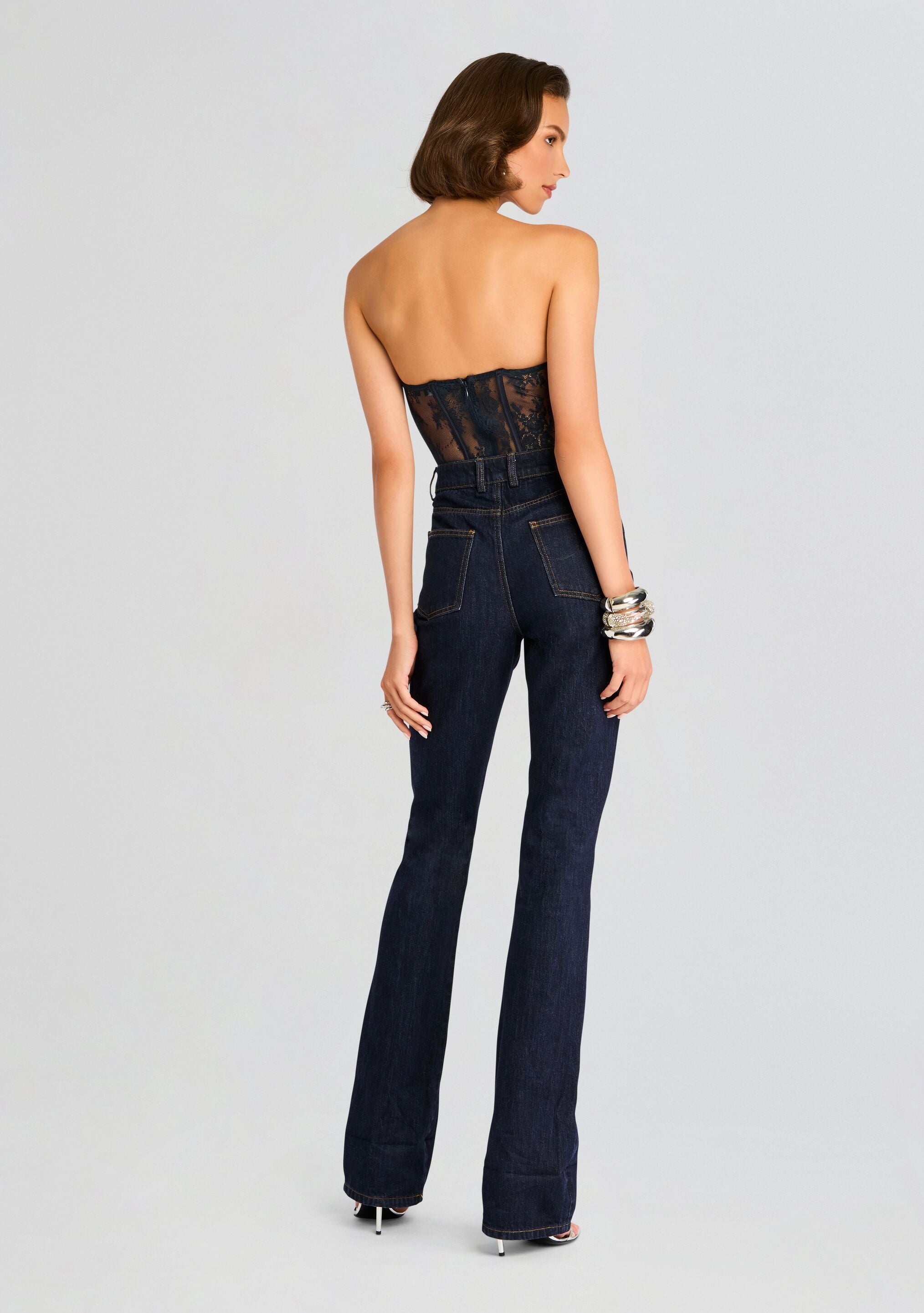 Otto Lace Bodysuit-Sunny Prom