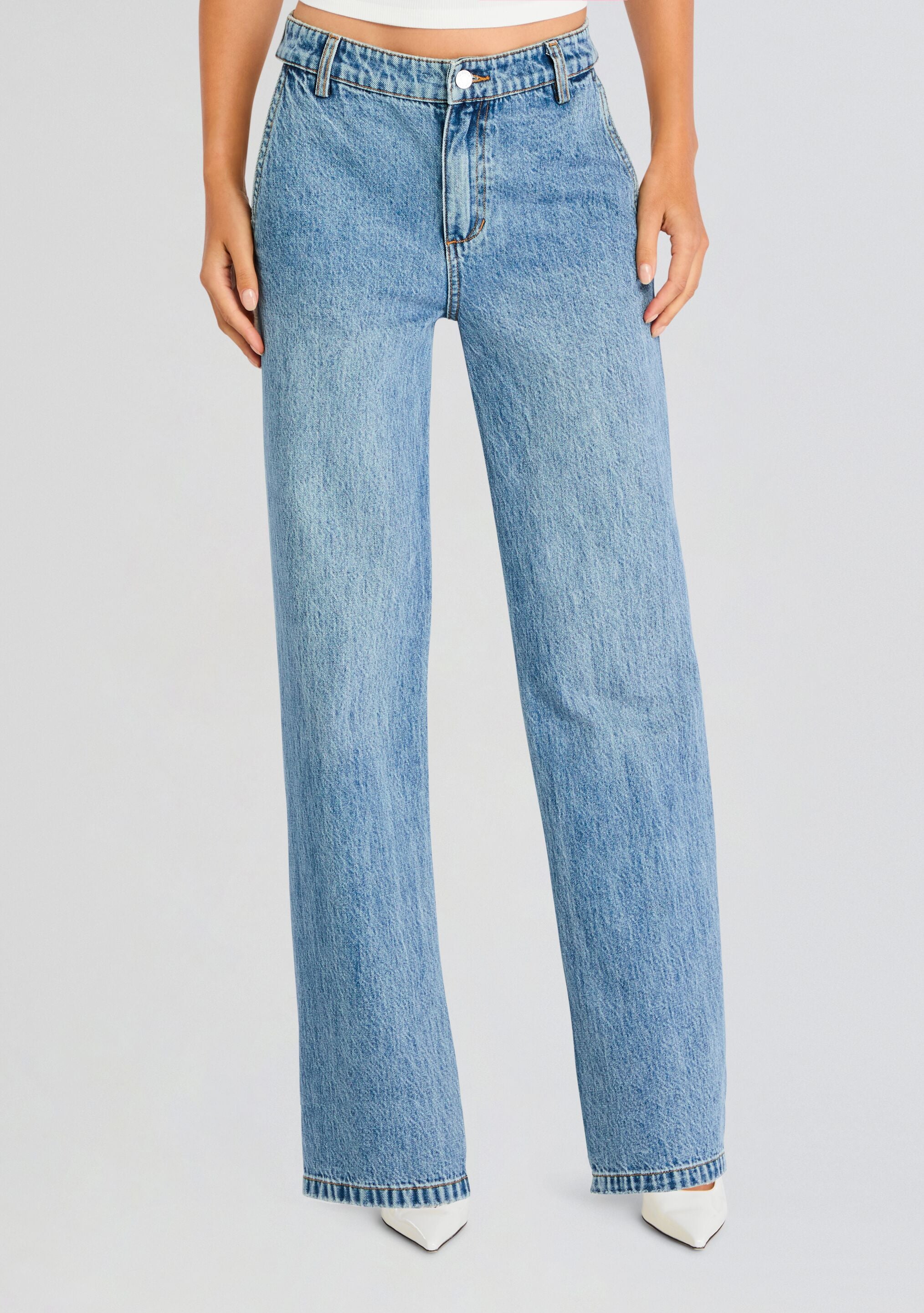 Payton Terry Denim Pant-Sunny Prom