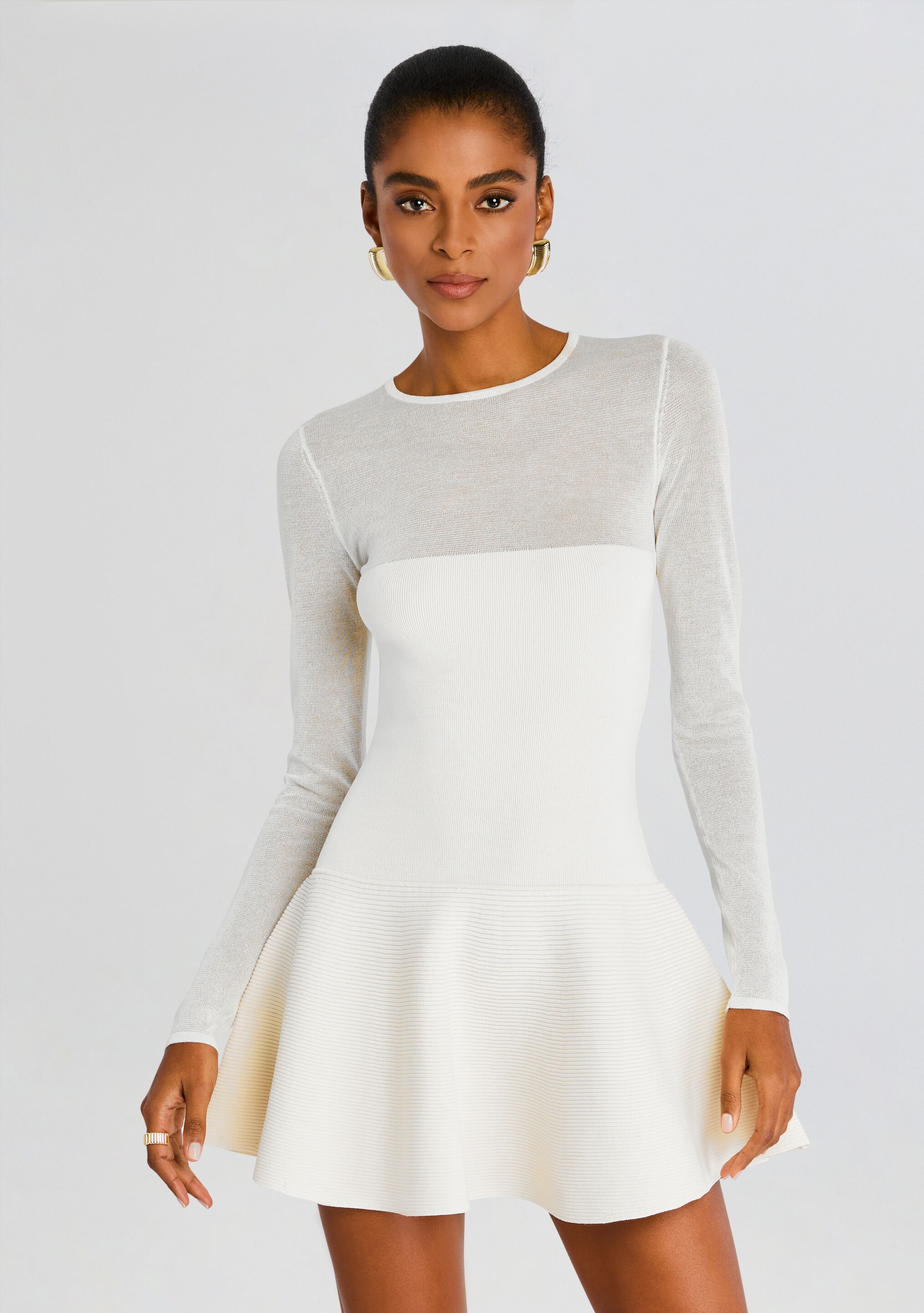 Joselyn Knit Mini Dress-Sunny Prom