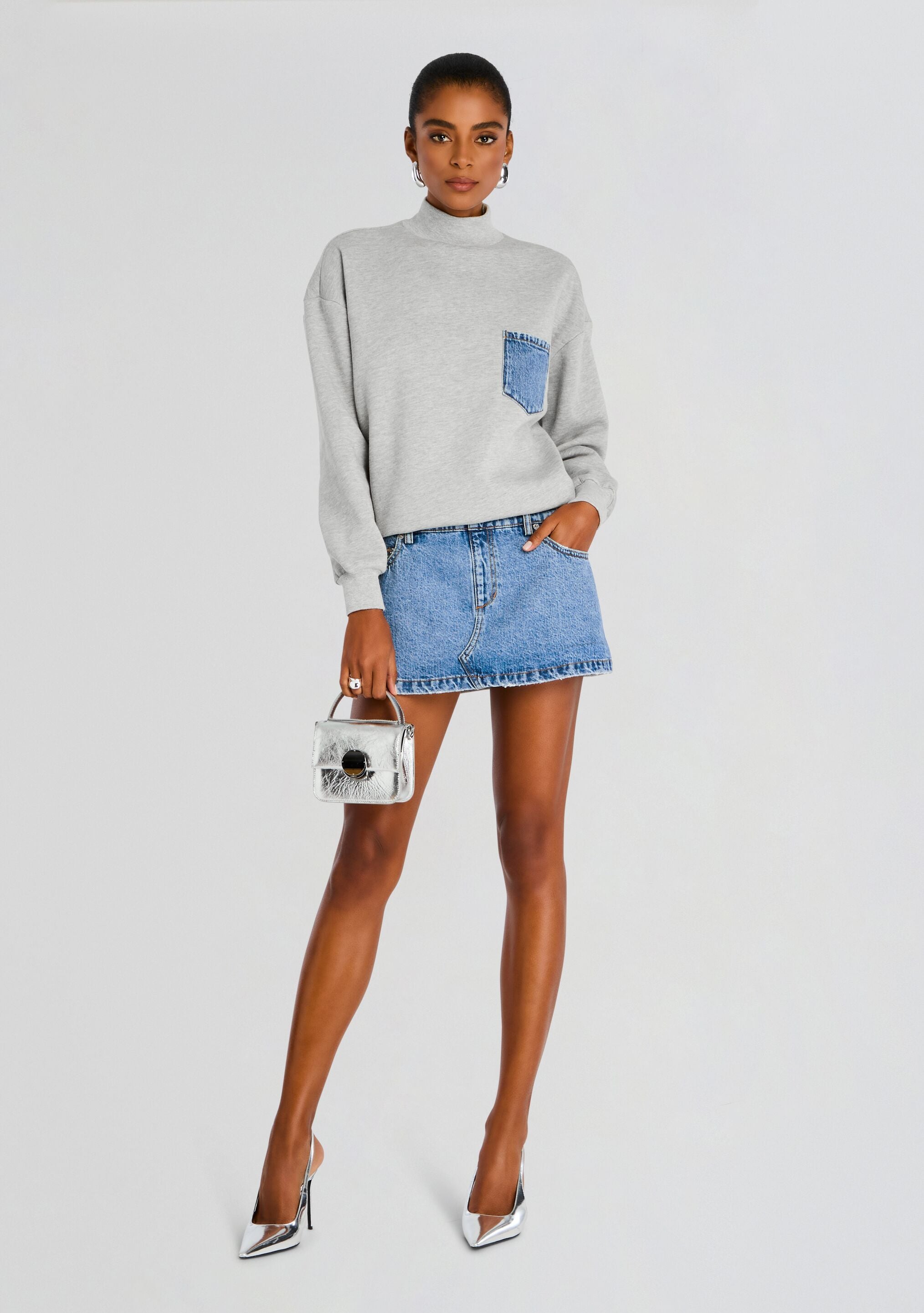 Marley Terry Denim Dress-Sunny Prom