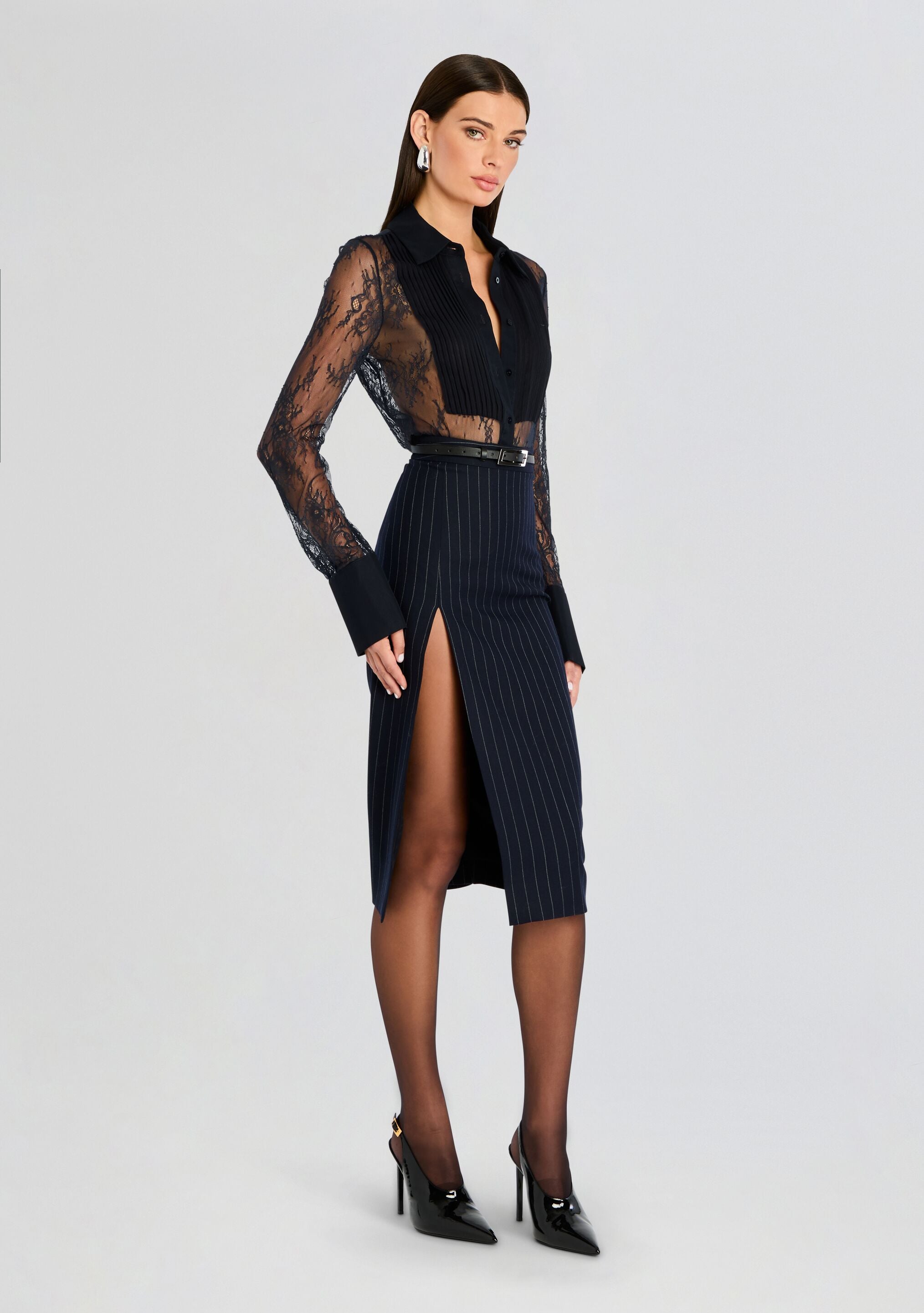 Armelle Lace Blouse-Sunny Prom