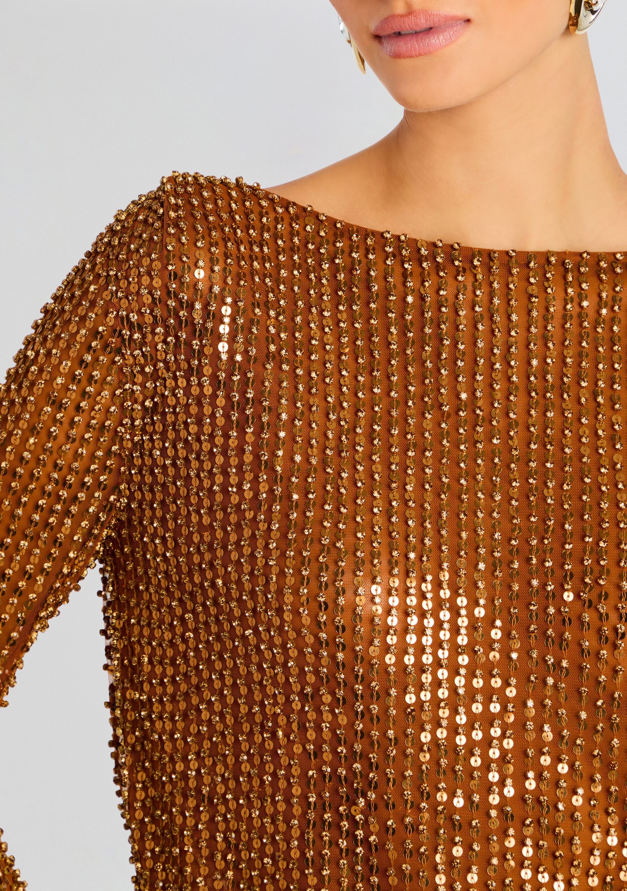 Danae Crystal Dress-Sunny Prom