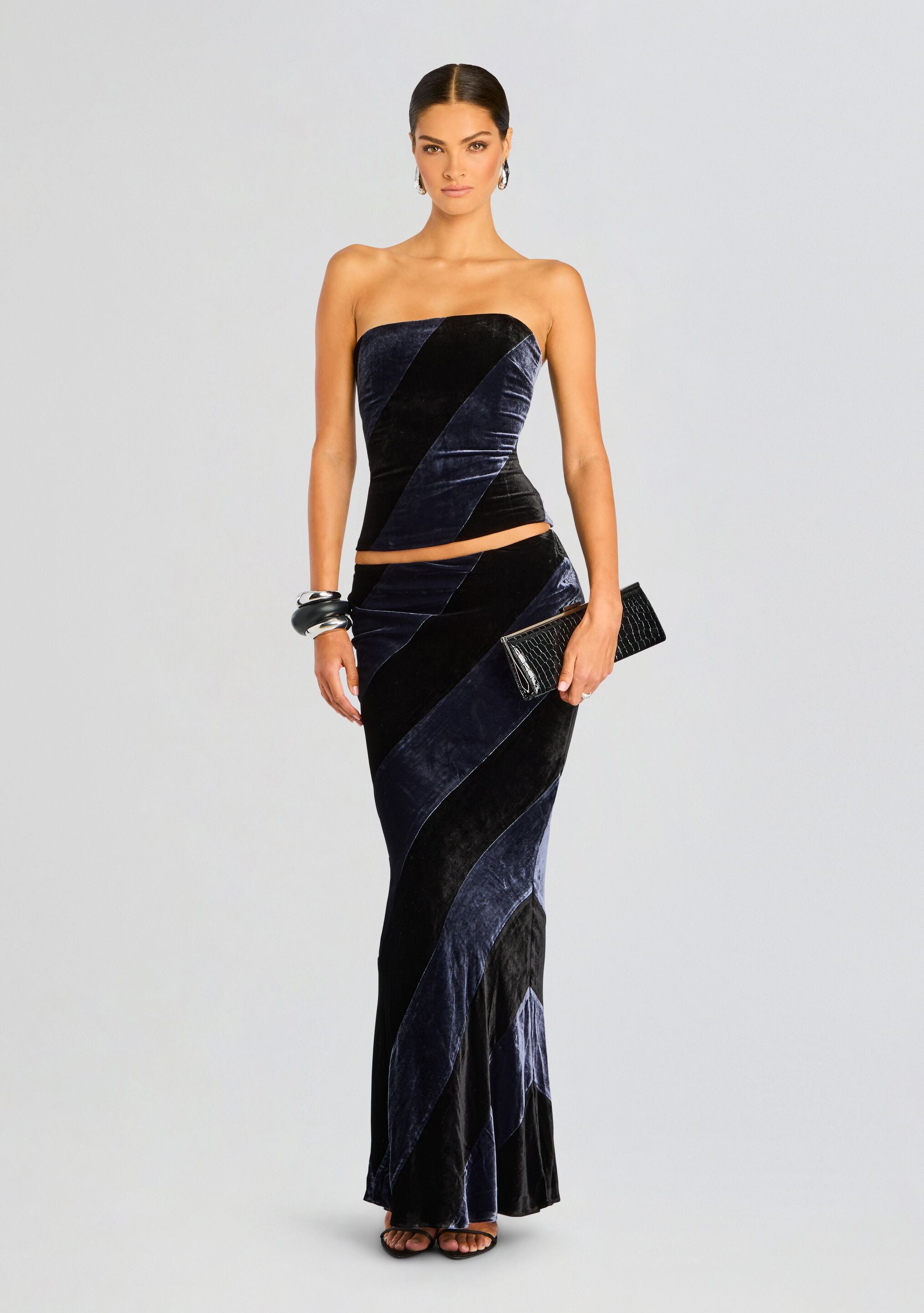 Dulce Velvet Top-Sunny Prom