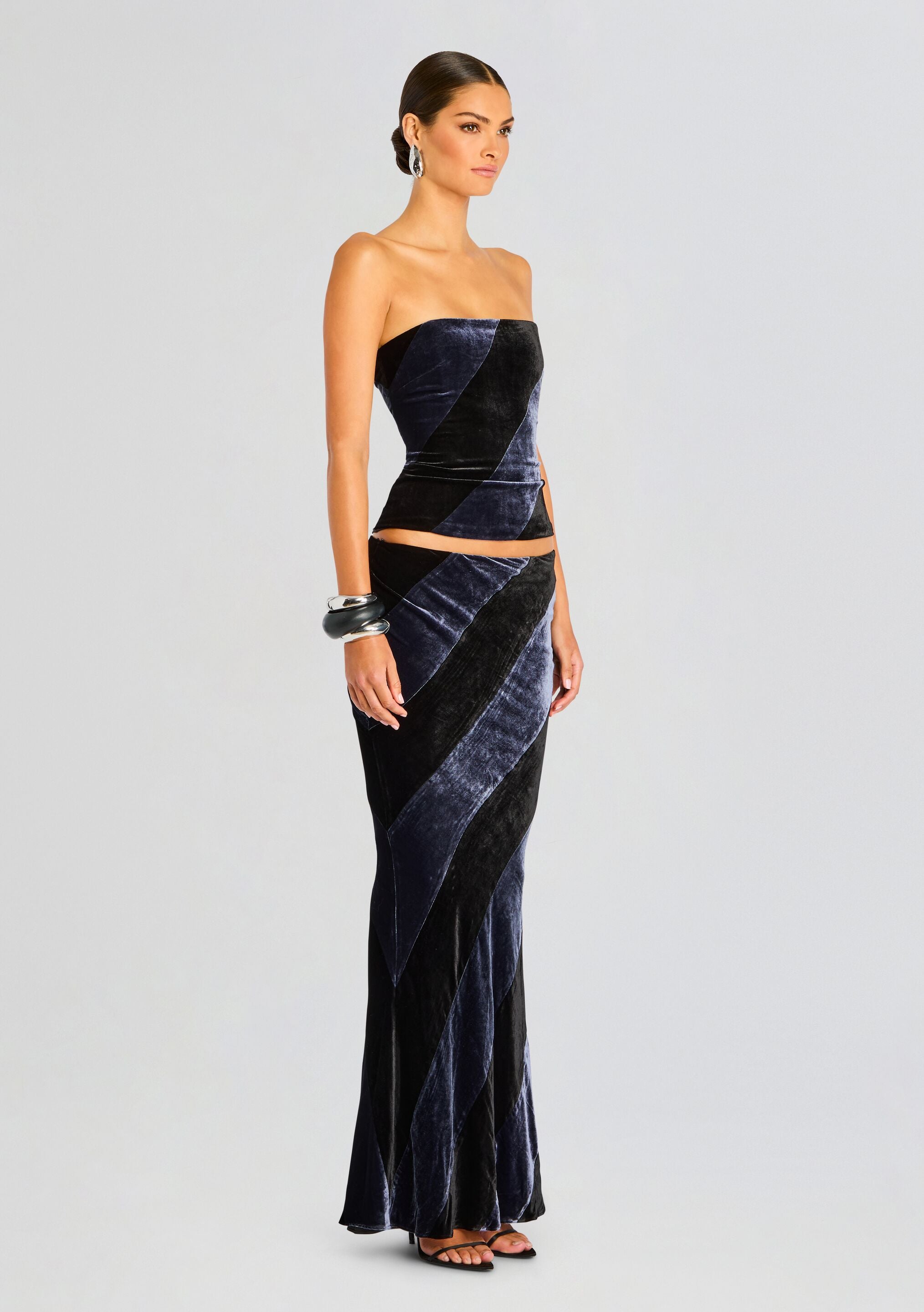 Dulce Velvet Top-Sunny Prom