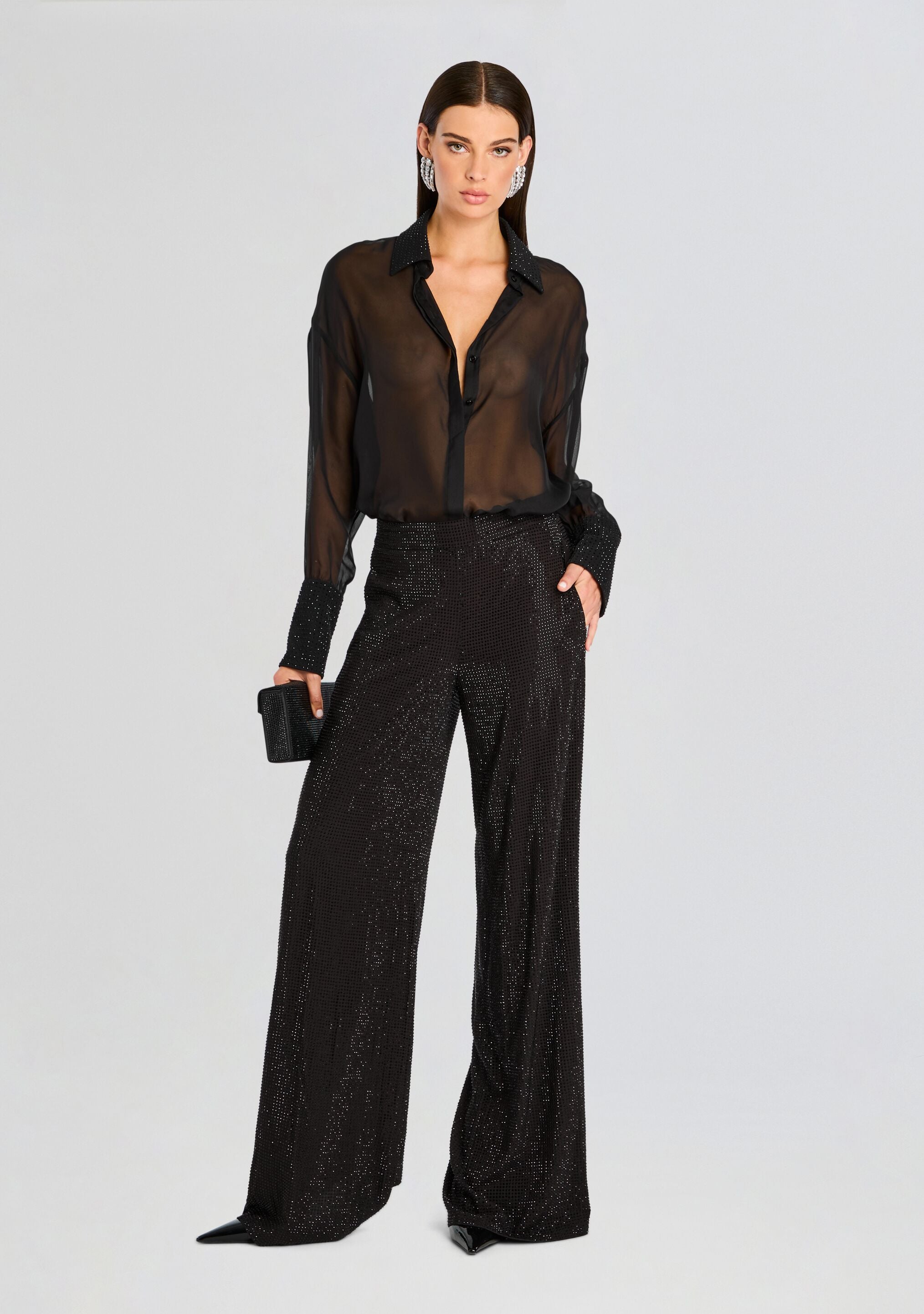 Lovelyn Chiffon Top-Sunny Prom