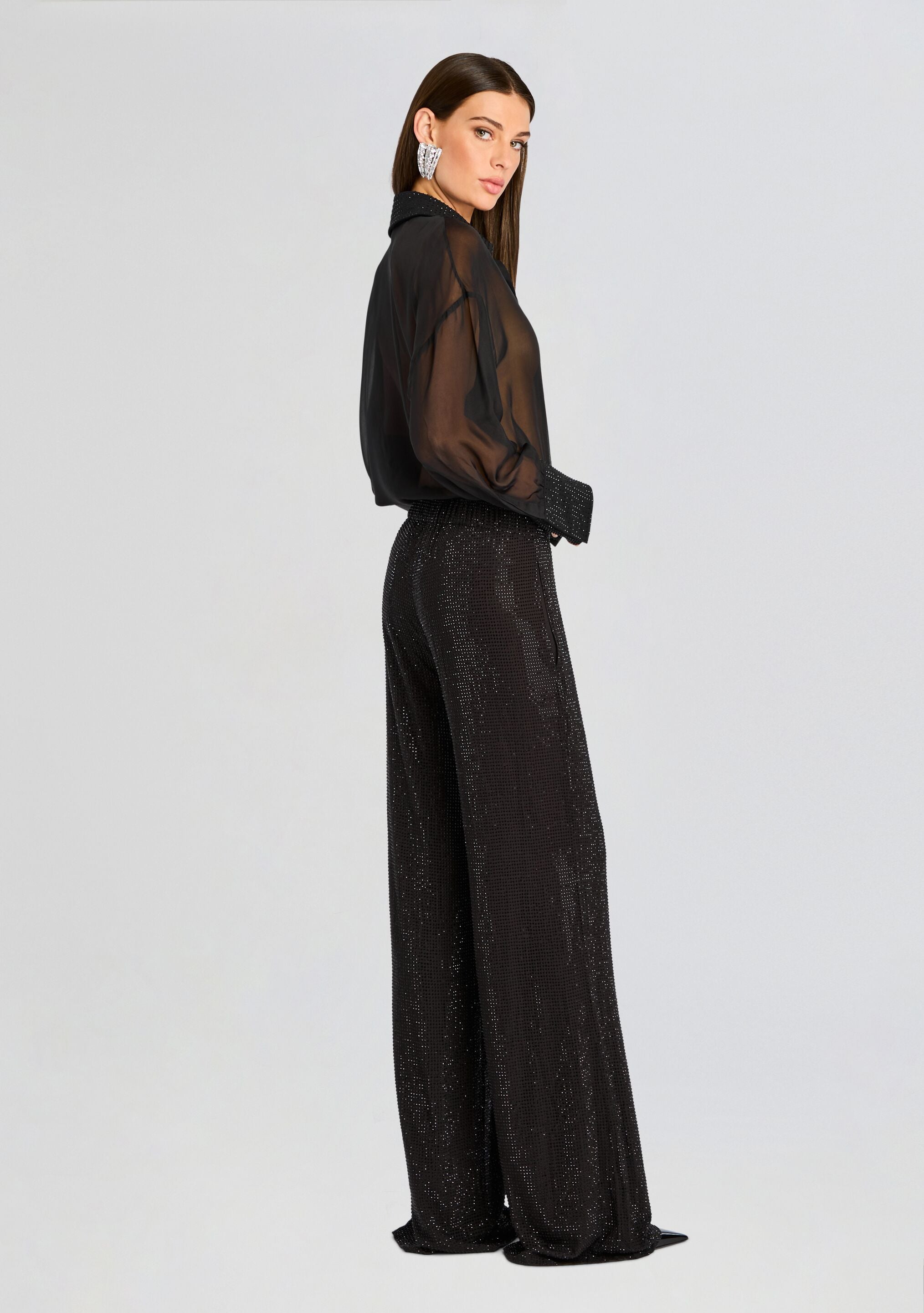 Lovelyn Chiffon Top-Sunny Prom