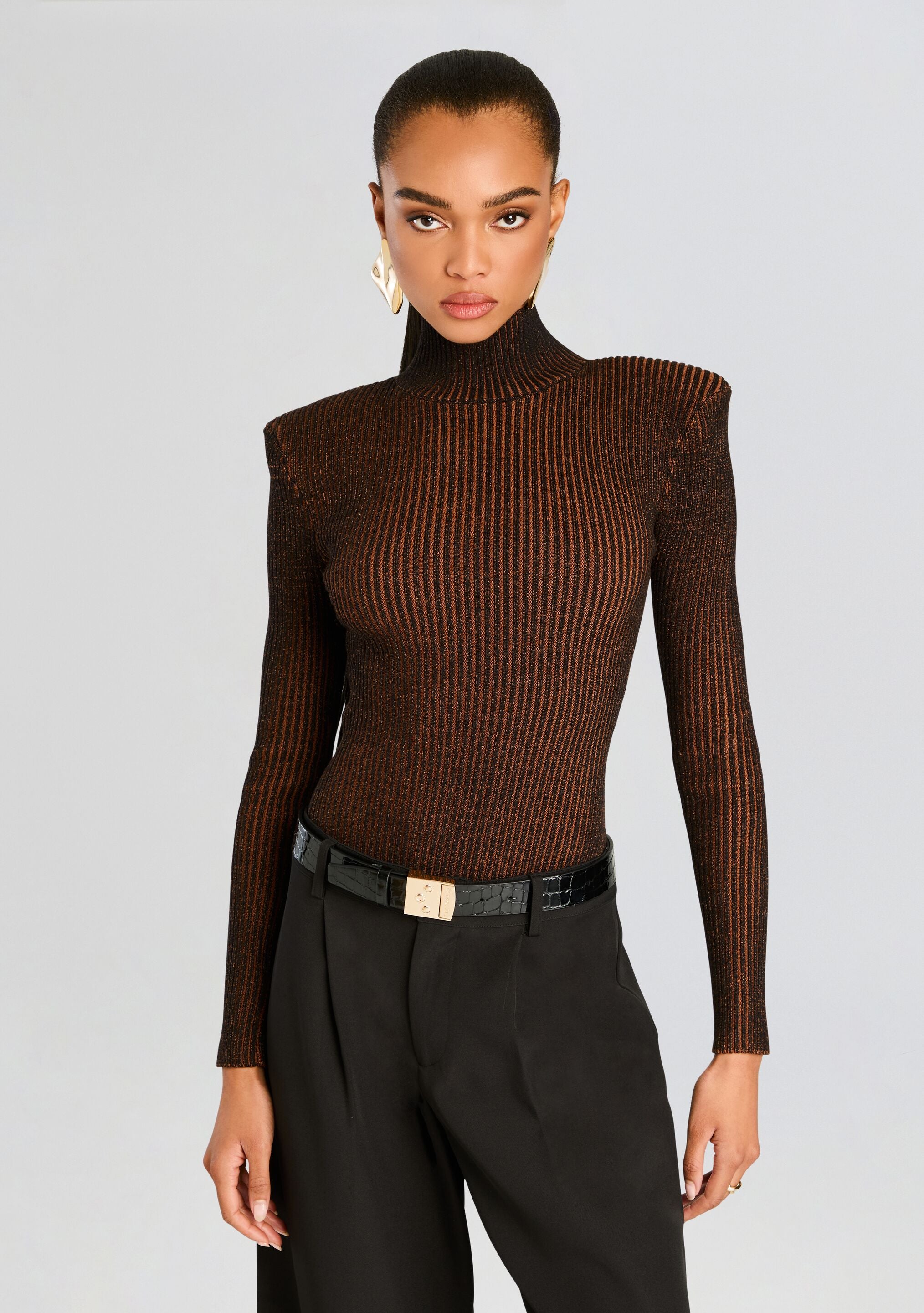 Marina Rib Knit Bodysuit-Sunny Prom
