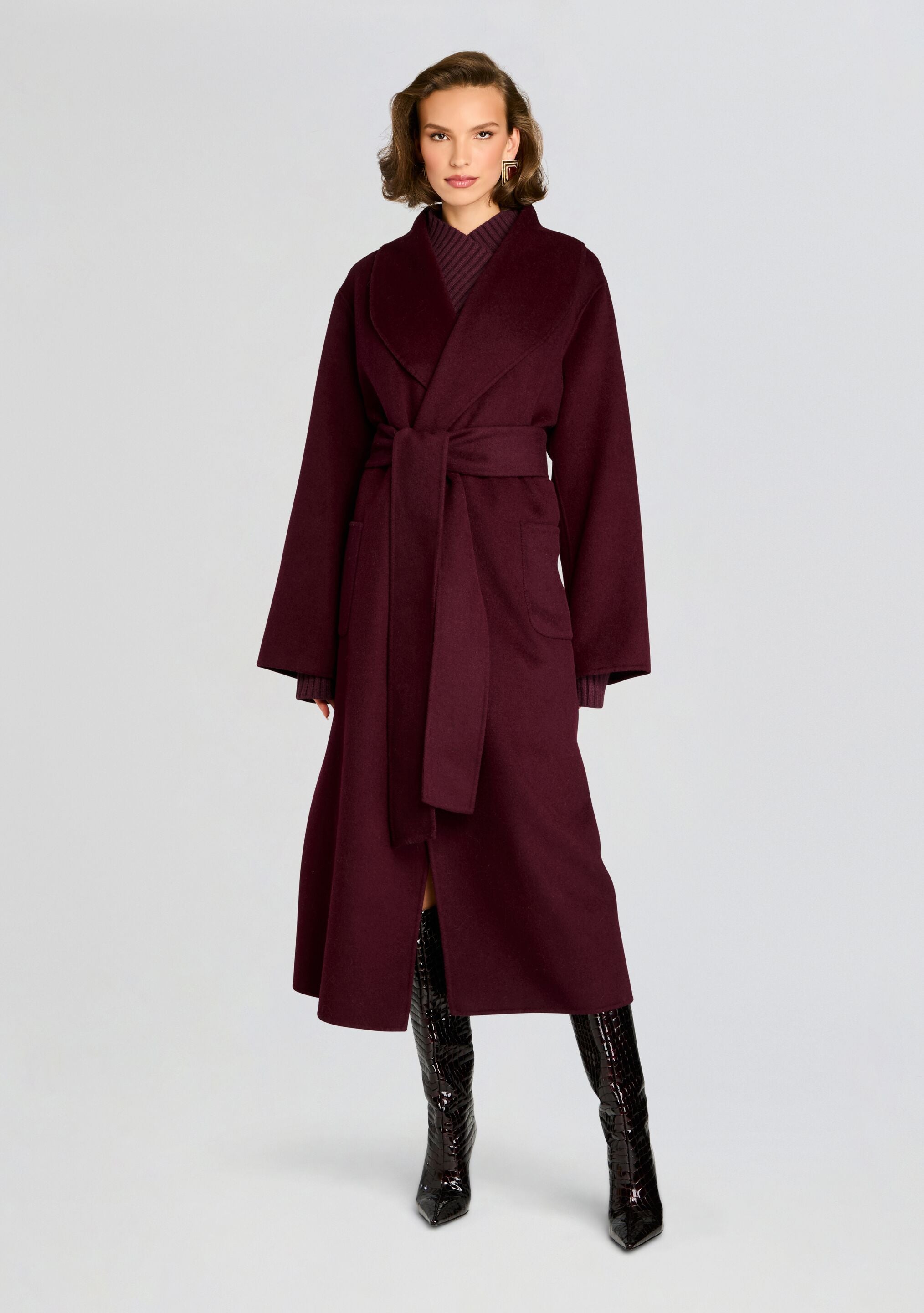 Mavis Wool Coat-Sunny Prom