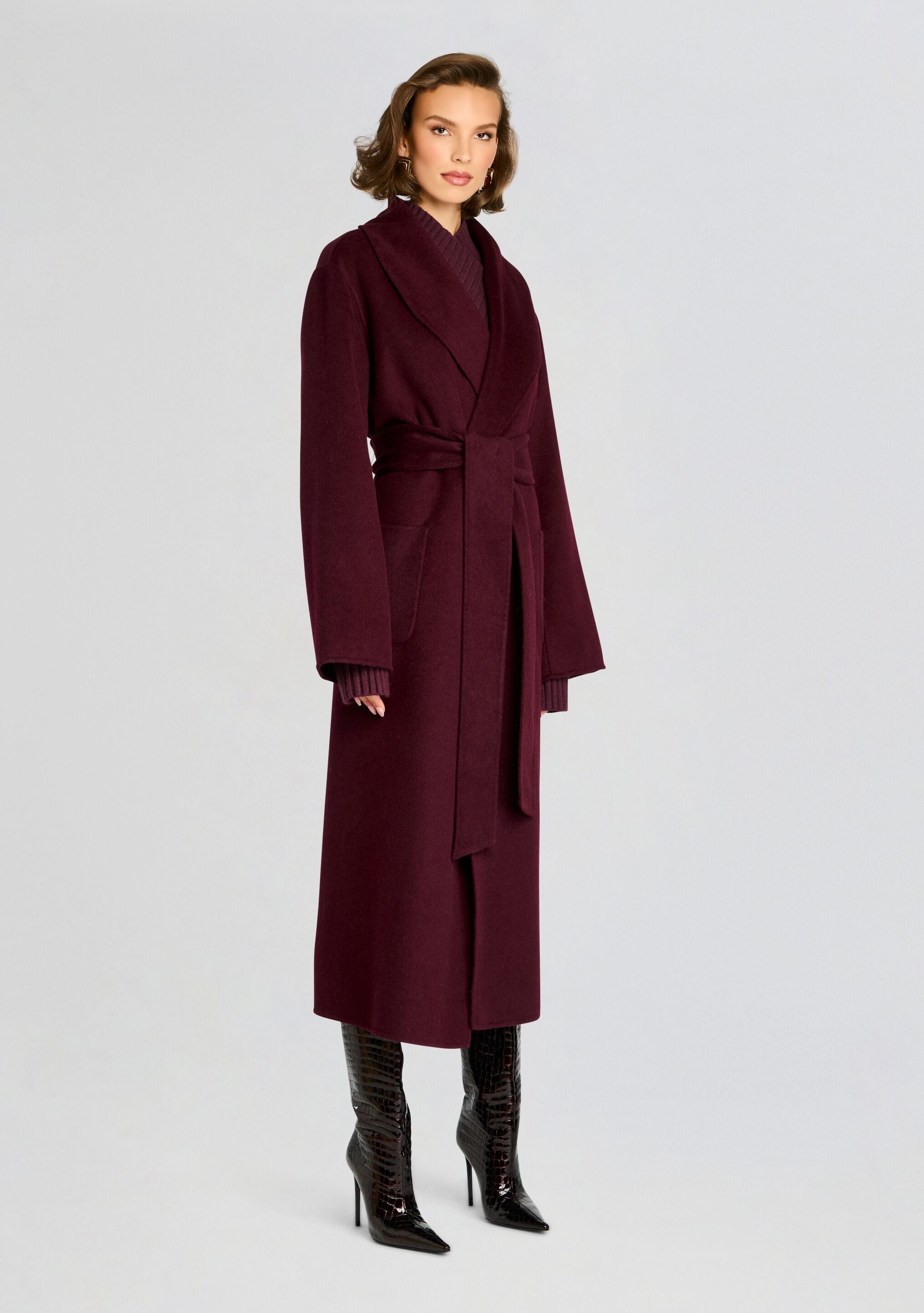 Mavis Wool Coat-Sunny Prom