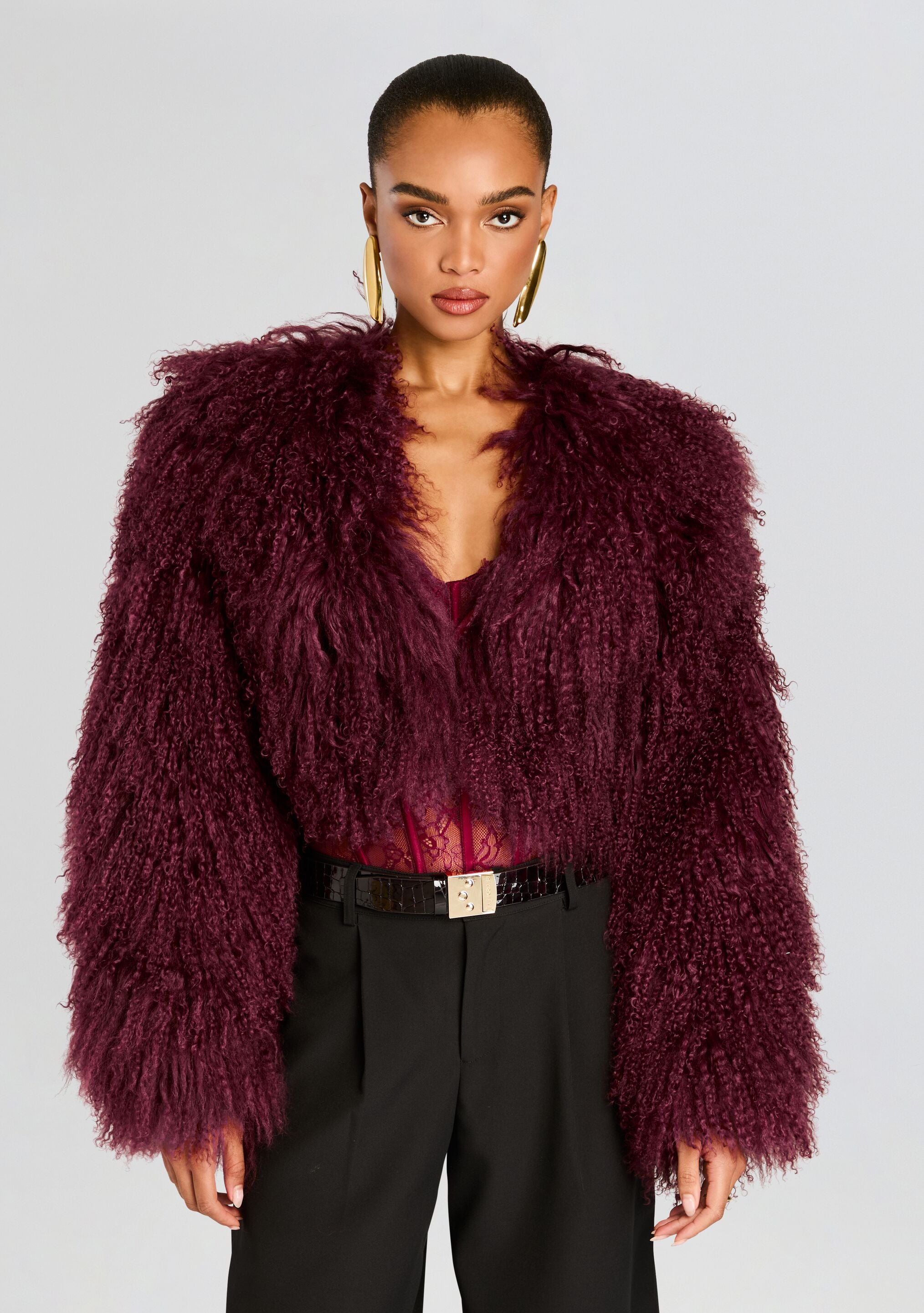 Luxe Fur Jacket-Sunny Prom