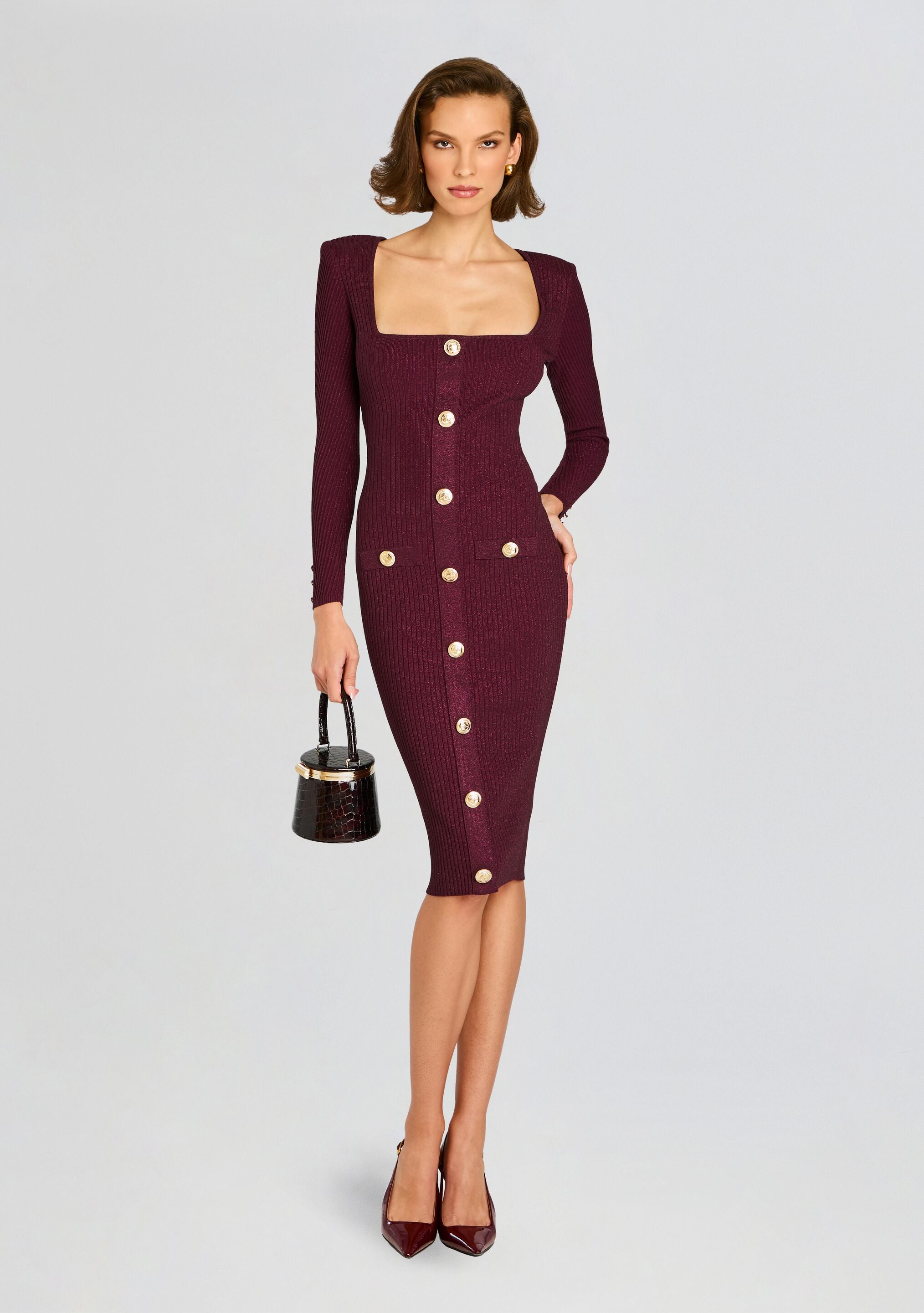 Sadelle Knit Dress-Sunny Prom