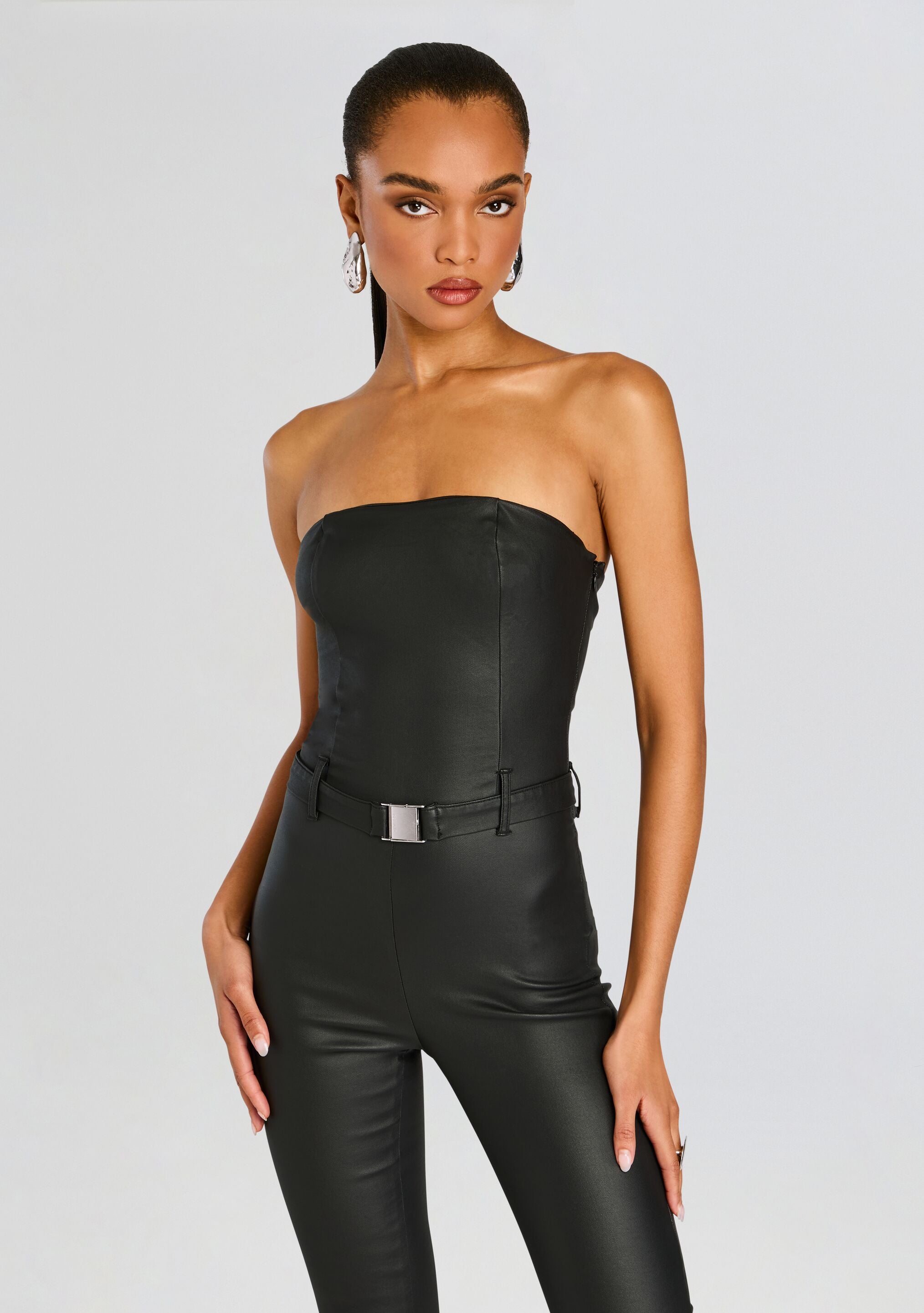 Vice Slim Flare Jumpsuit-Sunny Prom