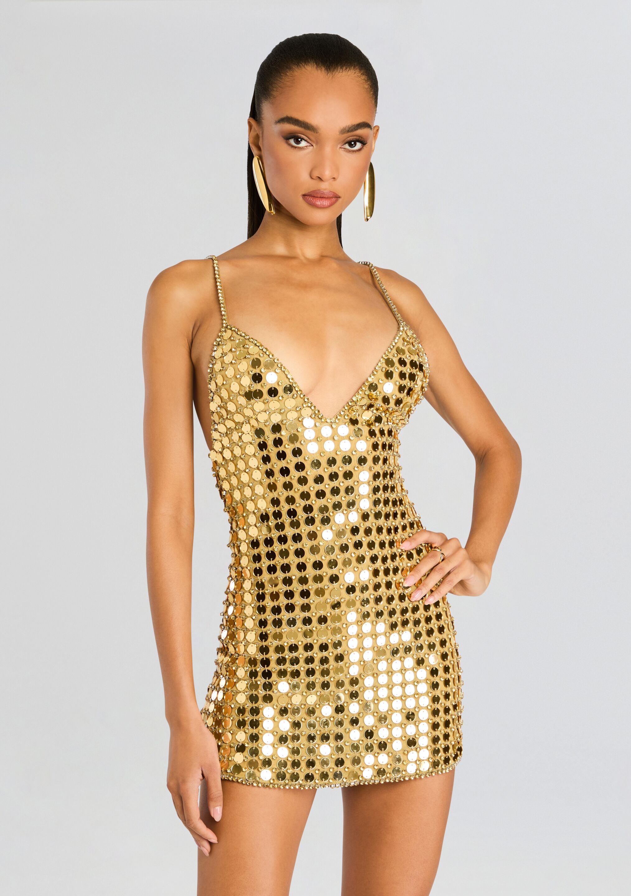 Airalyse Embellished Dress-Sunny Prom