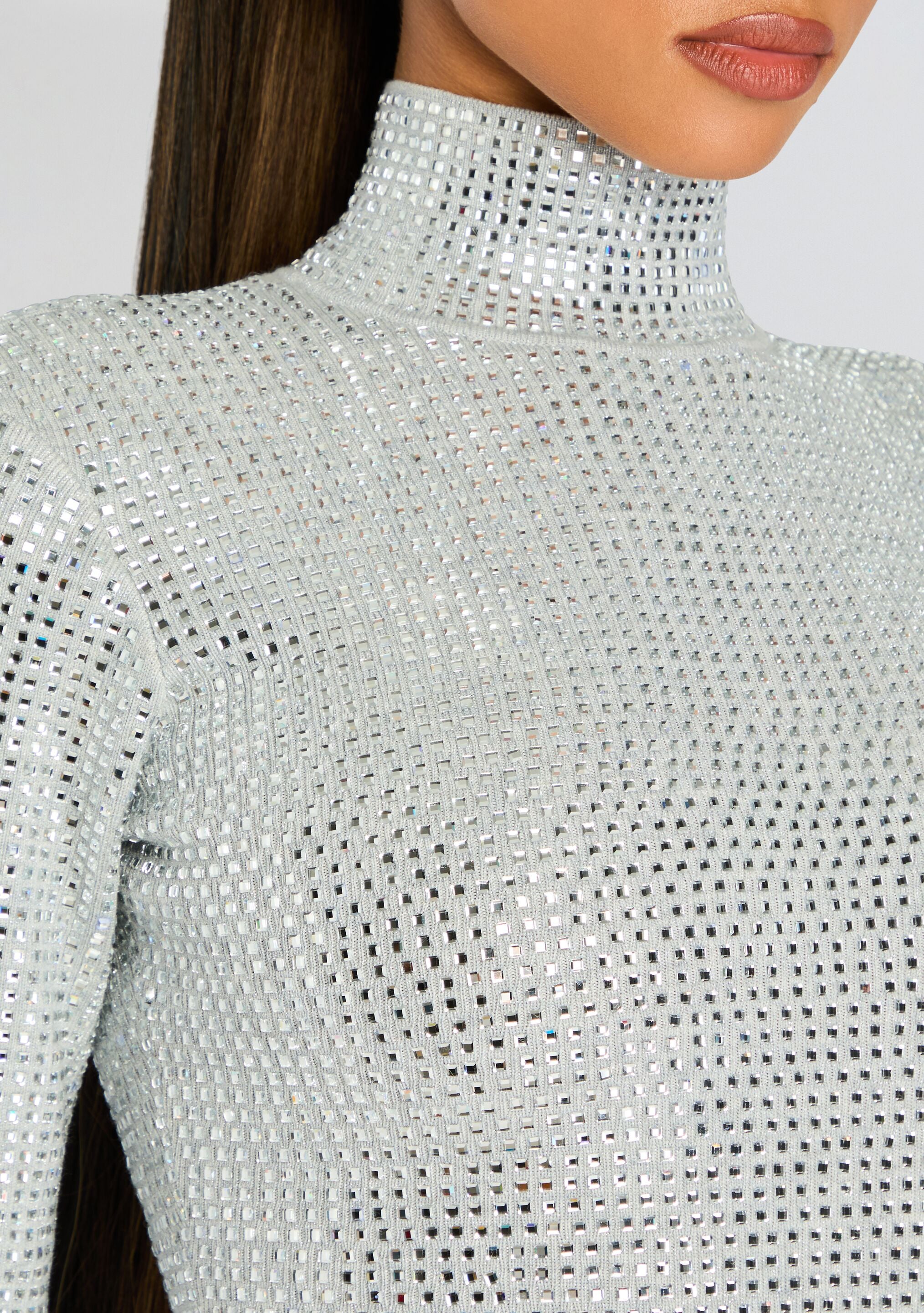 Auburn Embellished Knit Romper-Sunny Prom