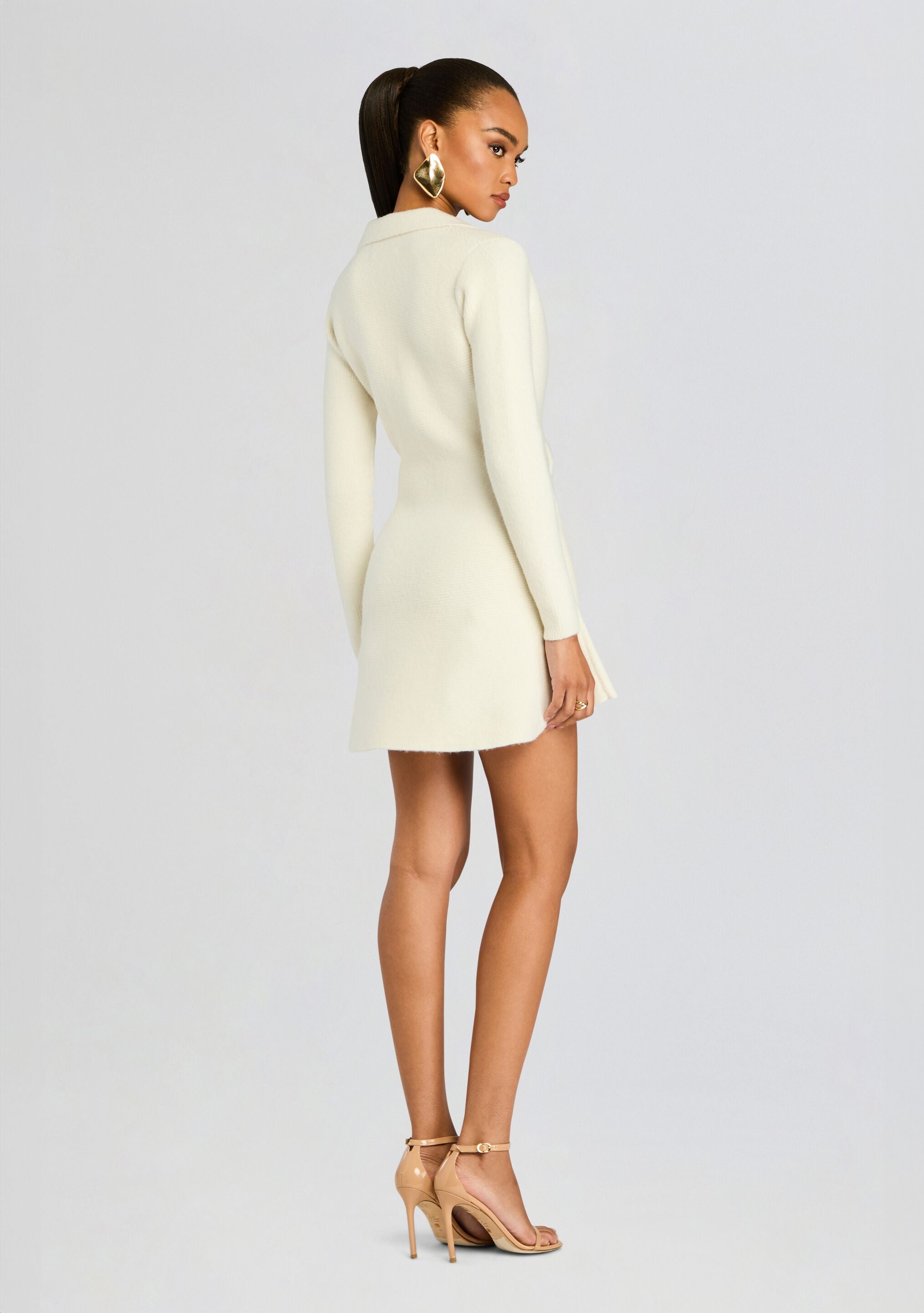 Clara Knit Mini Dress-Sunny Prom