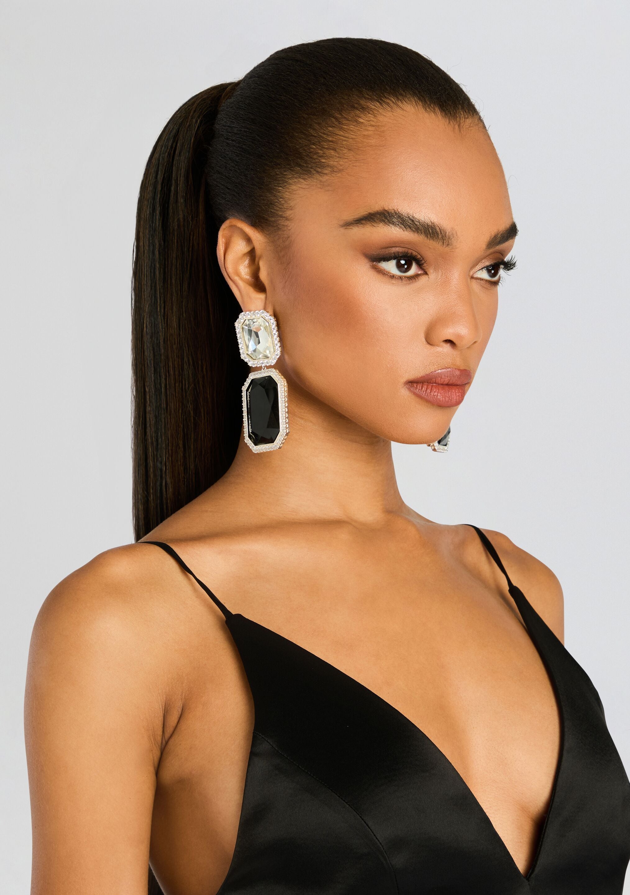 Cora Gemstone Earrings-Sunny Prom